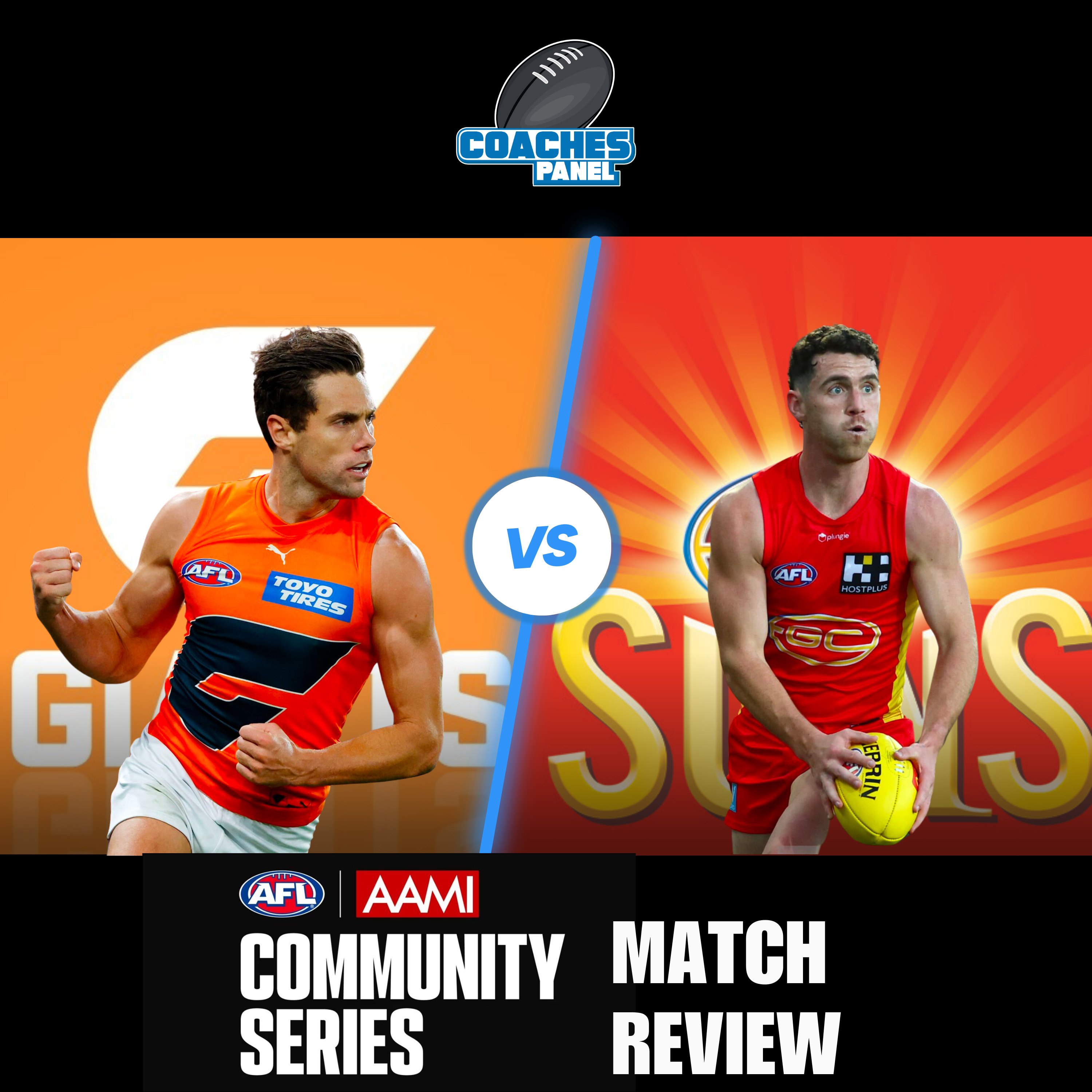 Preseason Match Review: GWS Giants Vs Gold Coast Suns episode artwork