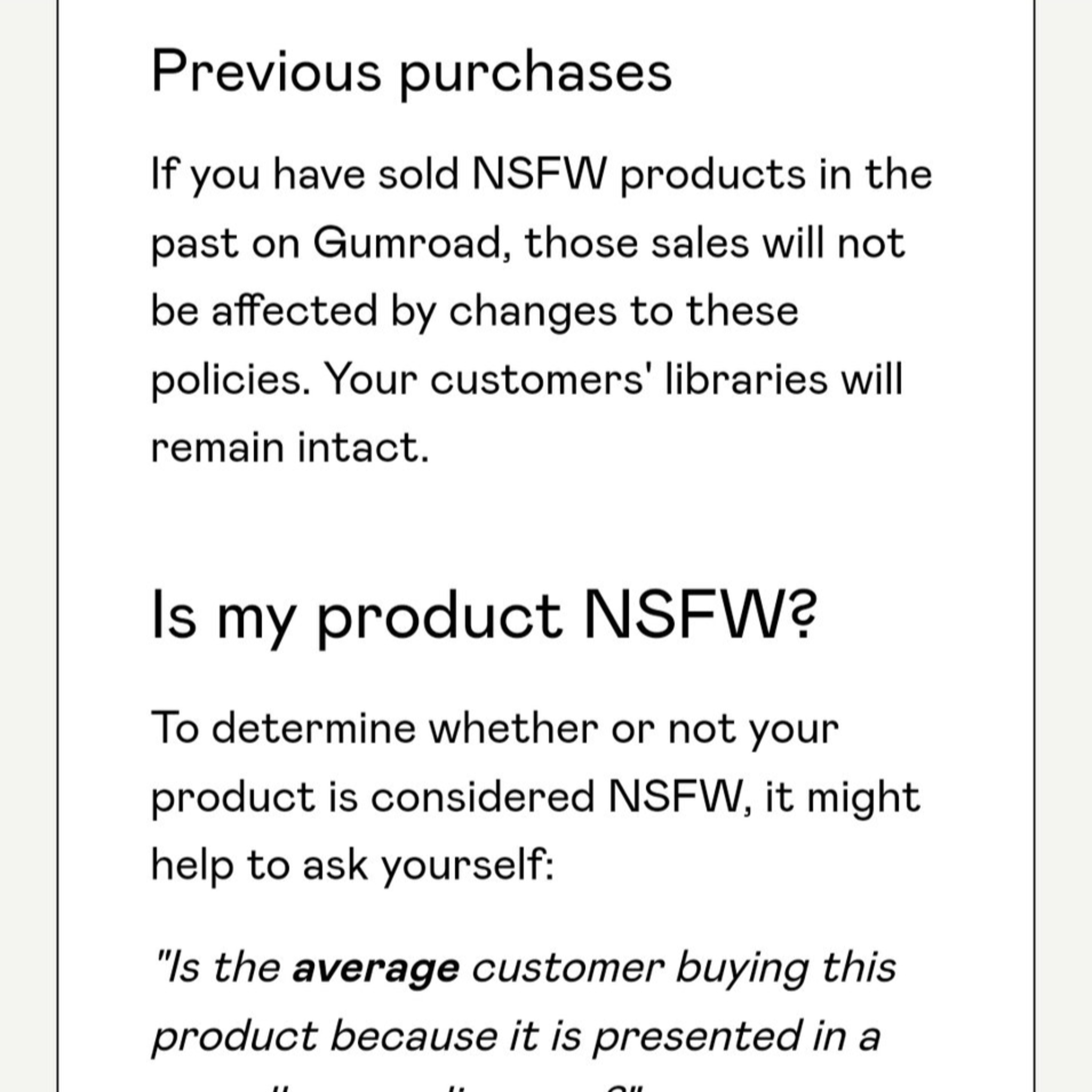 FOLLOW-UP ON GUMROAD TO ENDING THE SELLING OF NFSW ADULT CONTENT ON MARCH 18th. BACKLASH FELT!! episode artwork