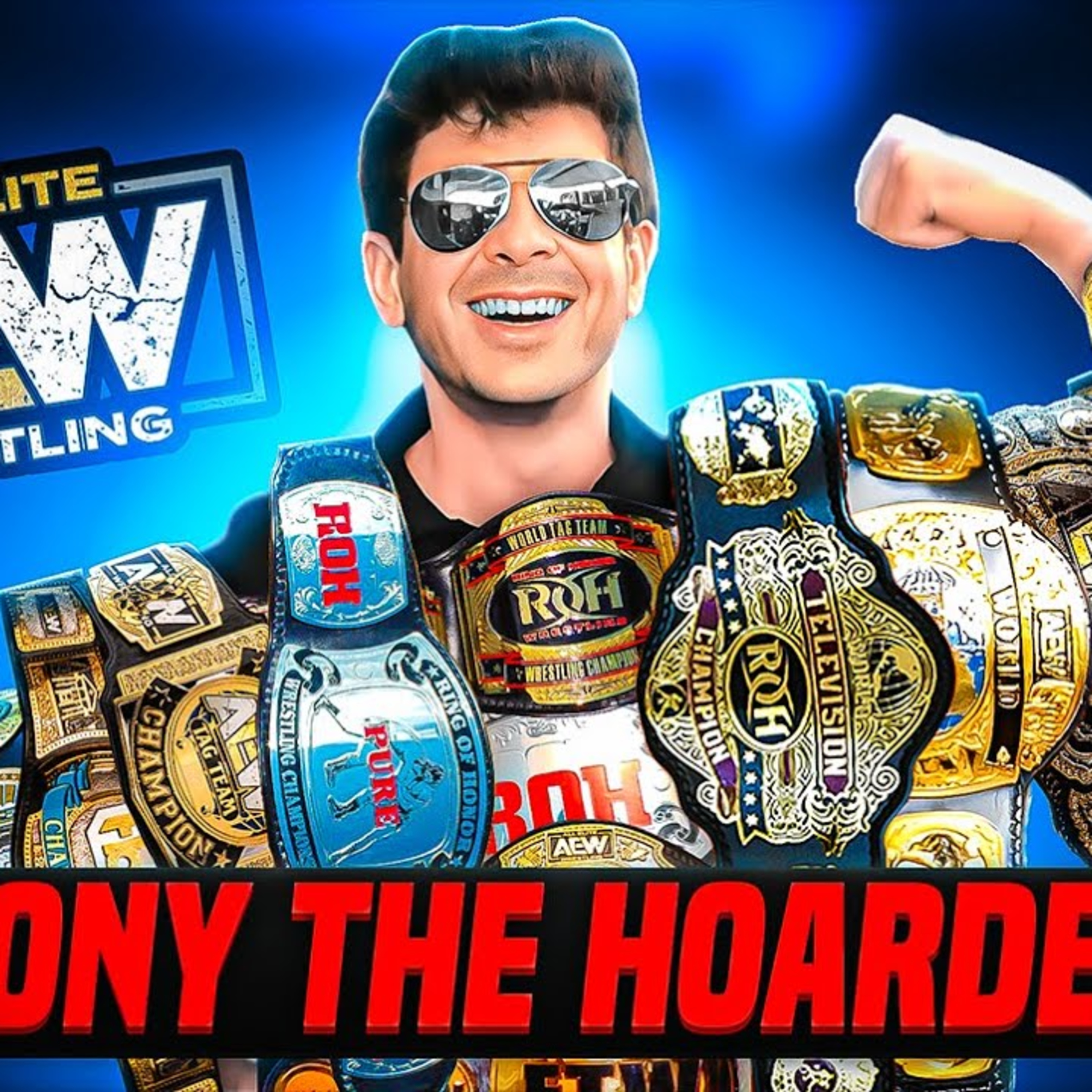 Reply To @ProWrestlingBits "Do Tony Khan and AEW REALLY Need 17 Championship Belts?" episode artwork