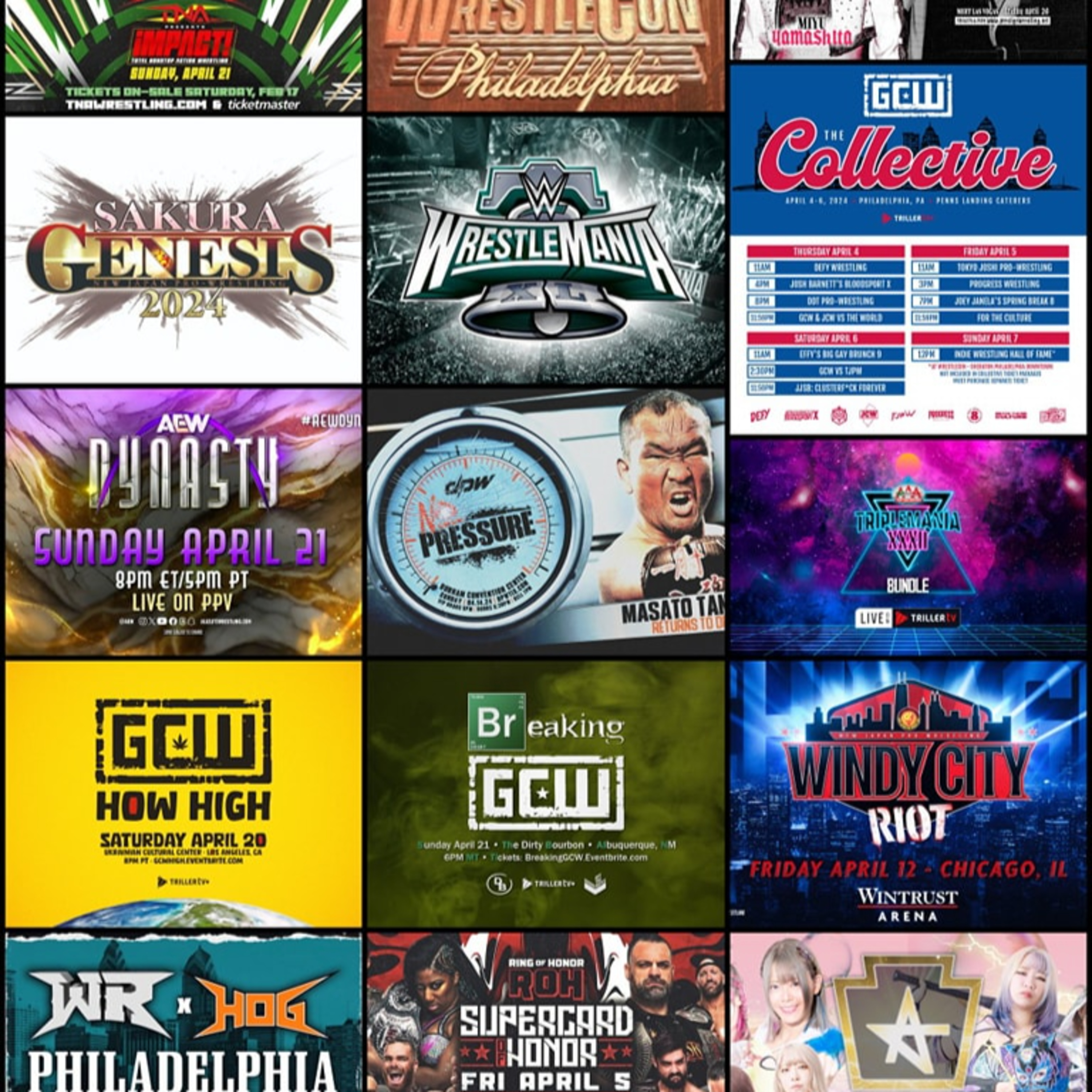 Looking Back At This Past WrestleMania Week In Pro Wrestling (4/3-48/2024) episode artwork