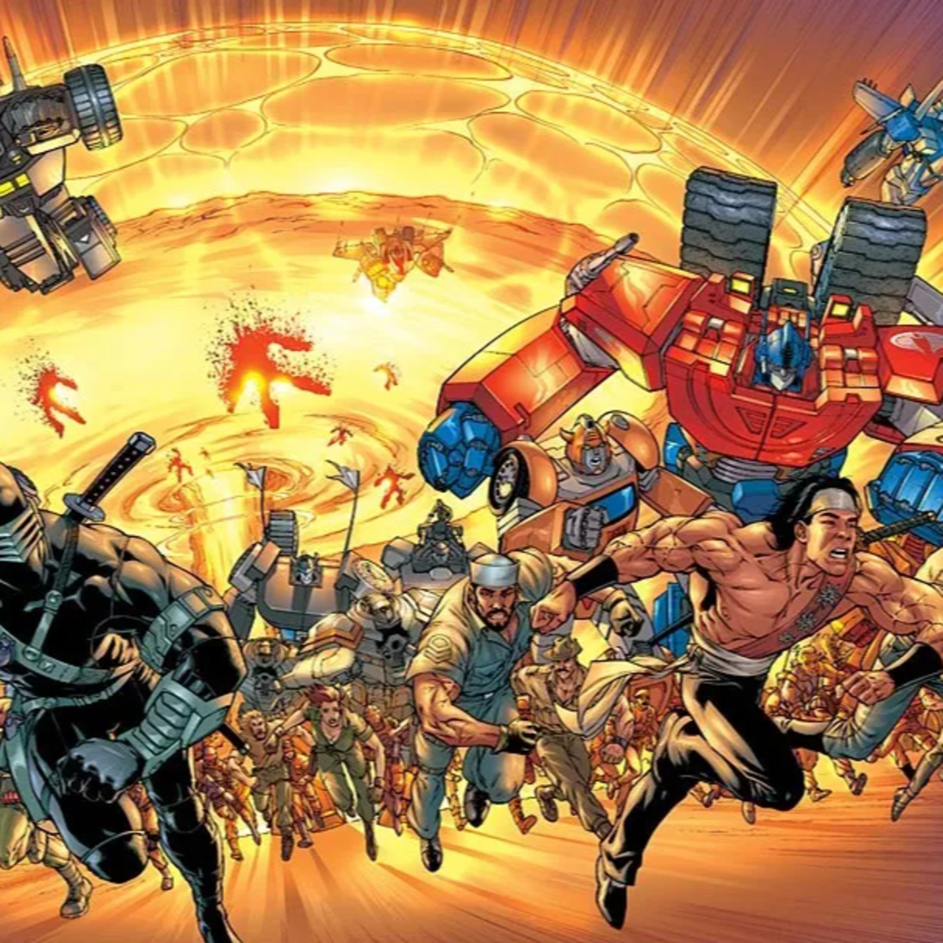 75th Podcast Of The 2nd Season: The TRANSFORMERS X G.I. JOE CROSSOVER Is Coming Very Soon episode artwork