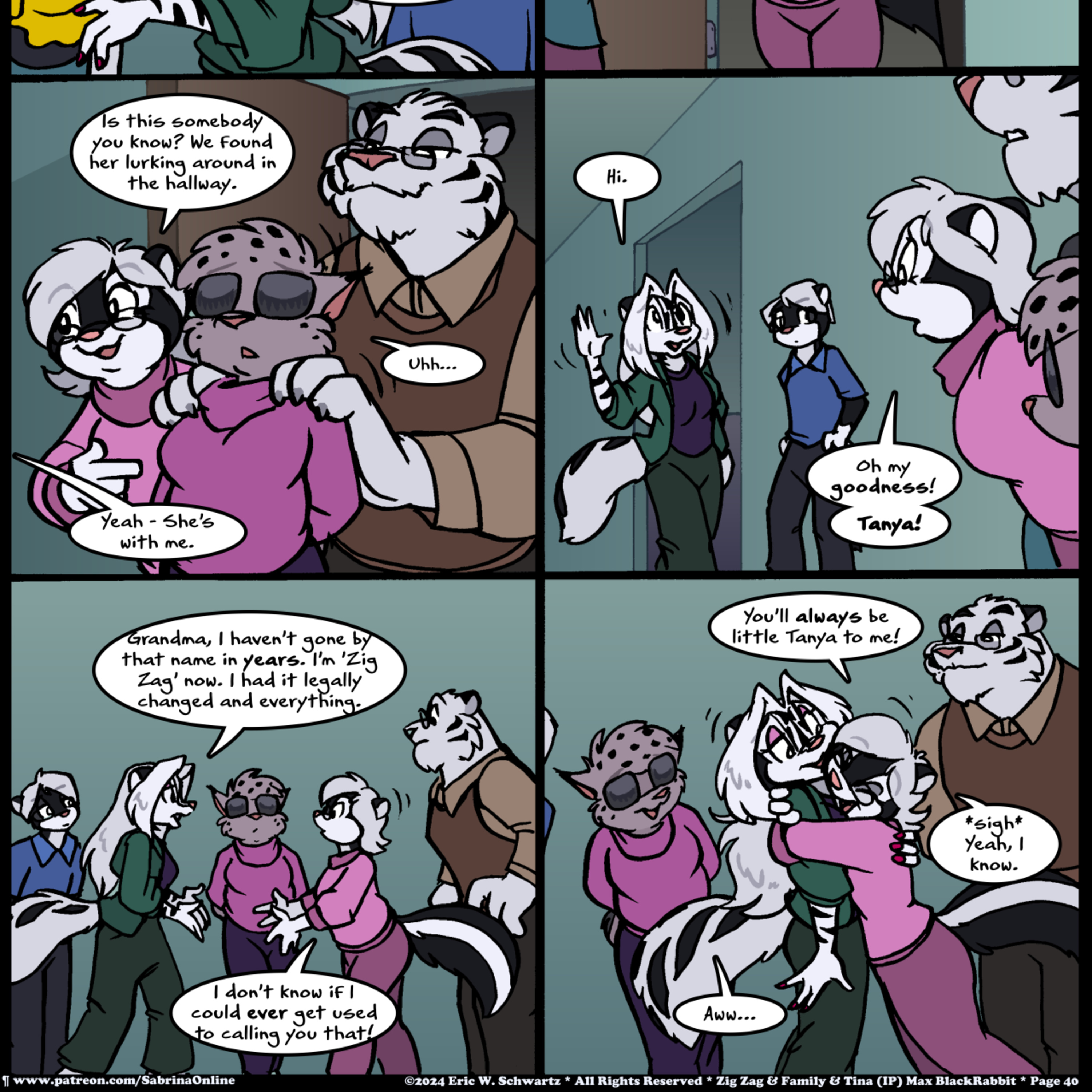 New Year's 2025 Updated Discussion On The Sabrina Online Story "Stripes And Links" (40 Pages In) episode artwork