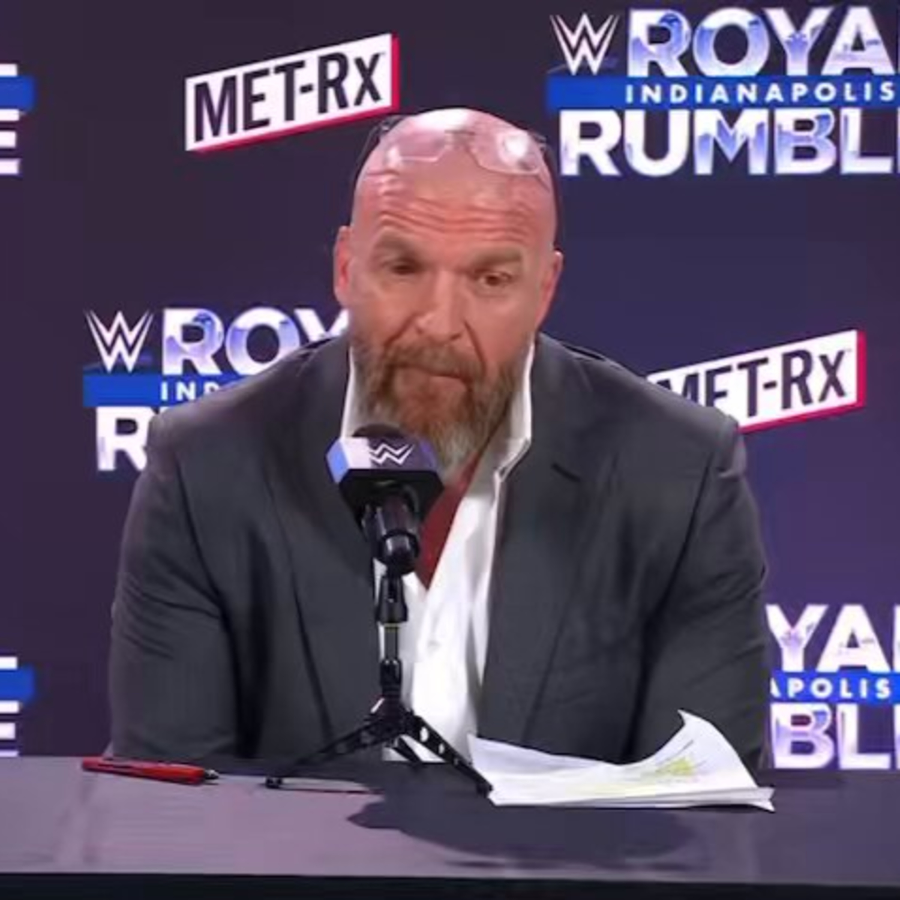 “I can tell you none of them know.” - TRIPLE H AT THE ROYAL RUMBLE 2025 POST SHOW PRESS CONFERENCE episode artwork