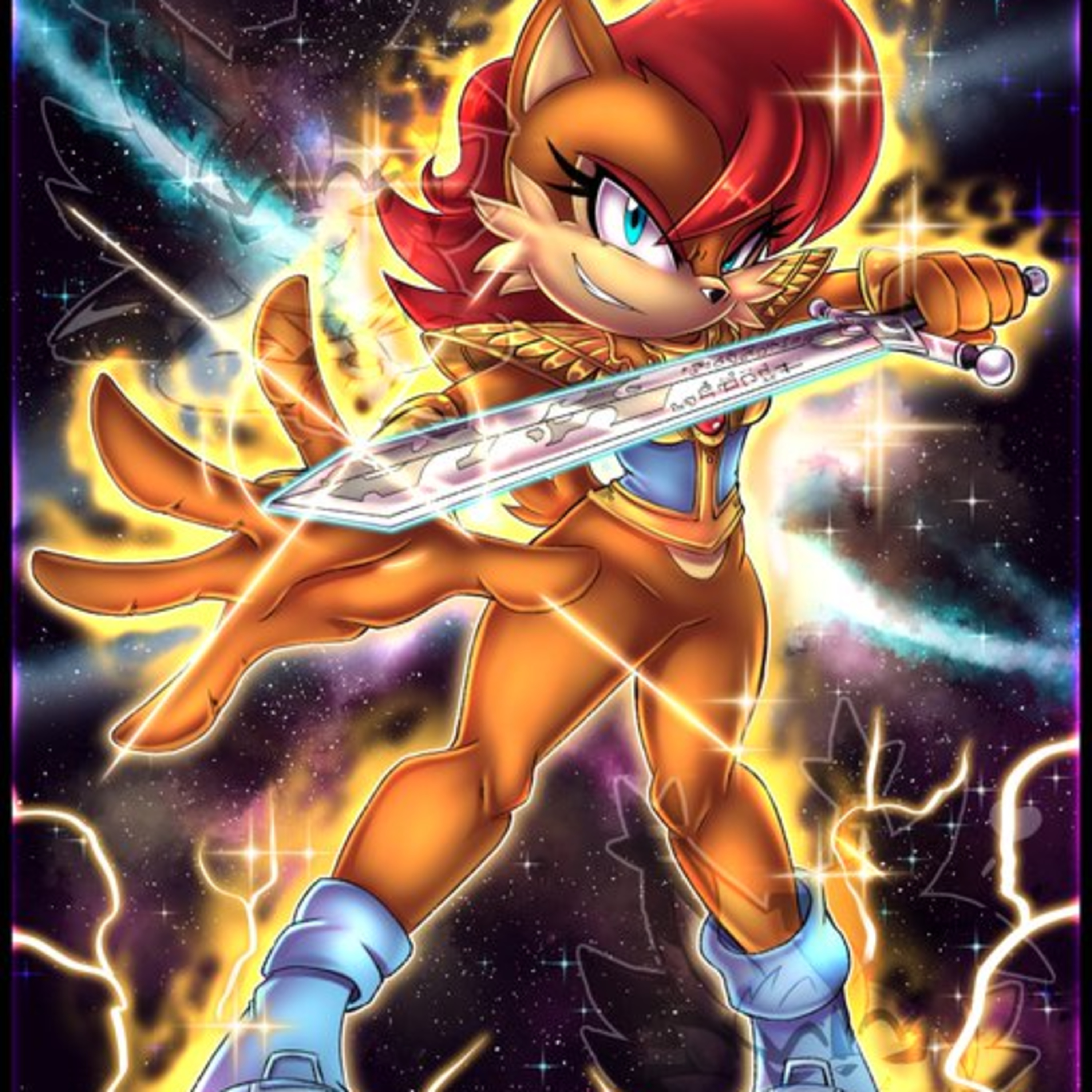 The Archie Sonic History Of Sally Acorn And Her Connection With The Source Of All episode artwork