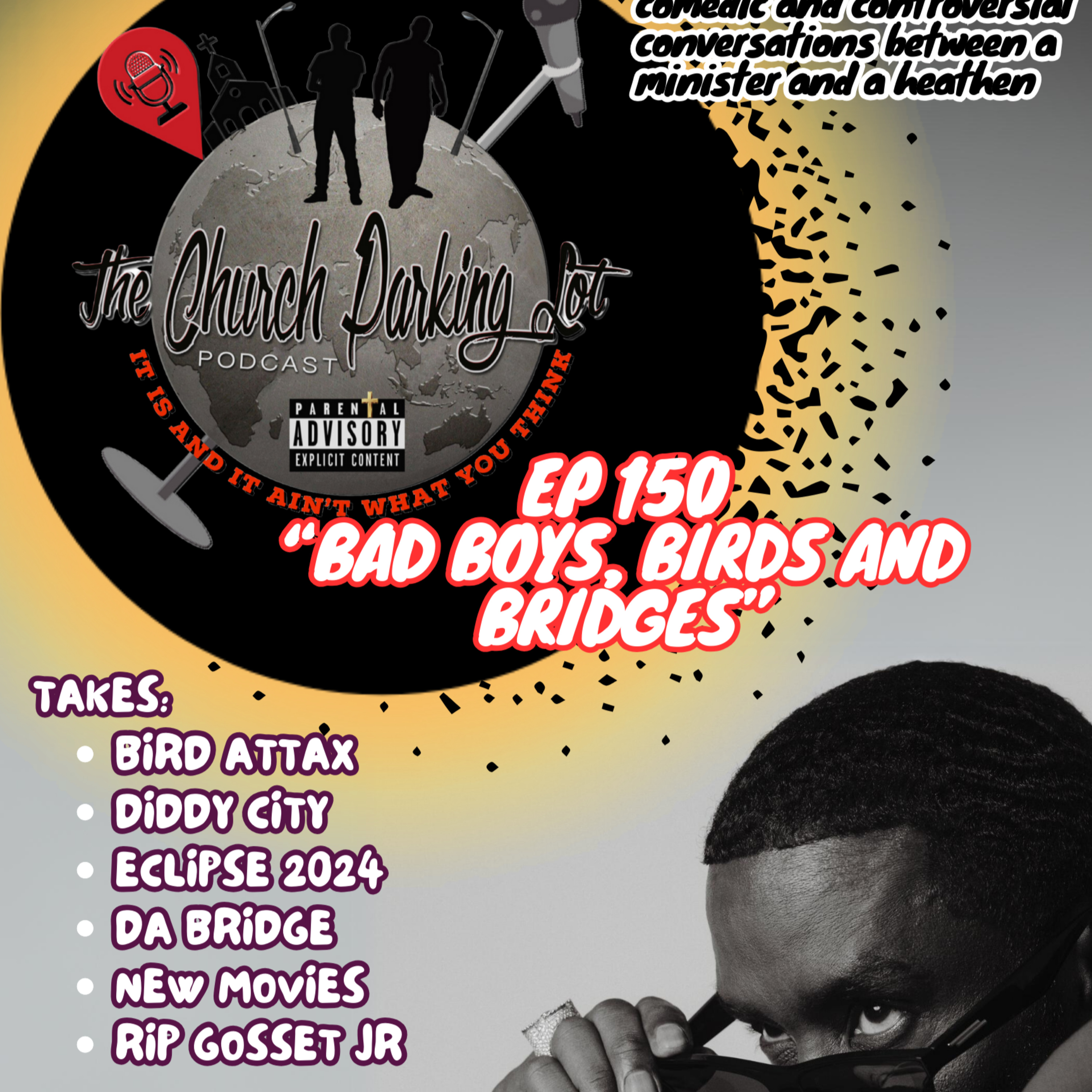 'BAD BOYS, BIRDS, AND BRIDGES" episode artwork