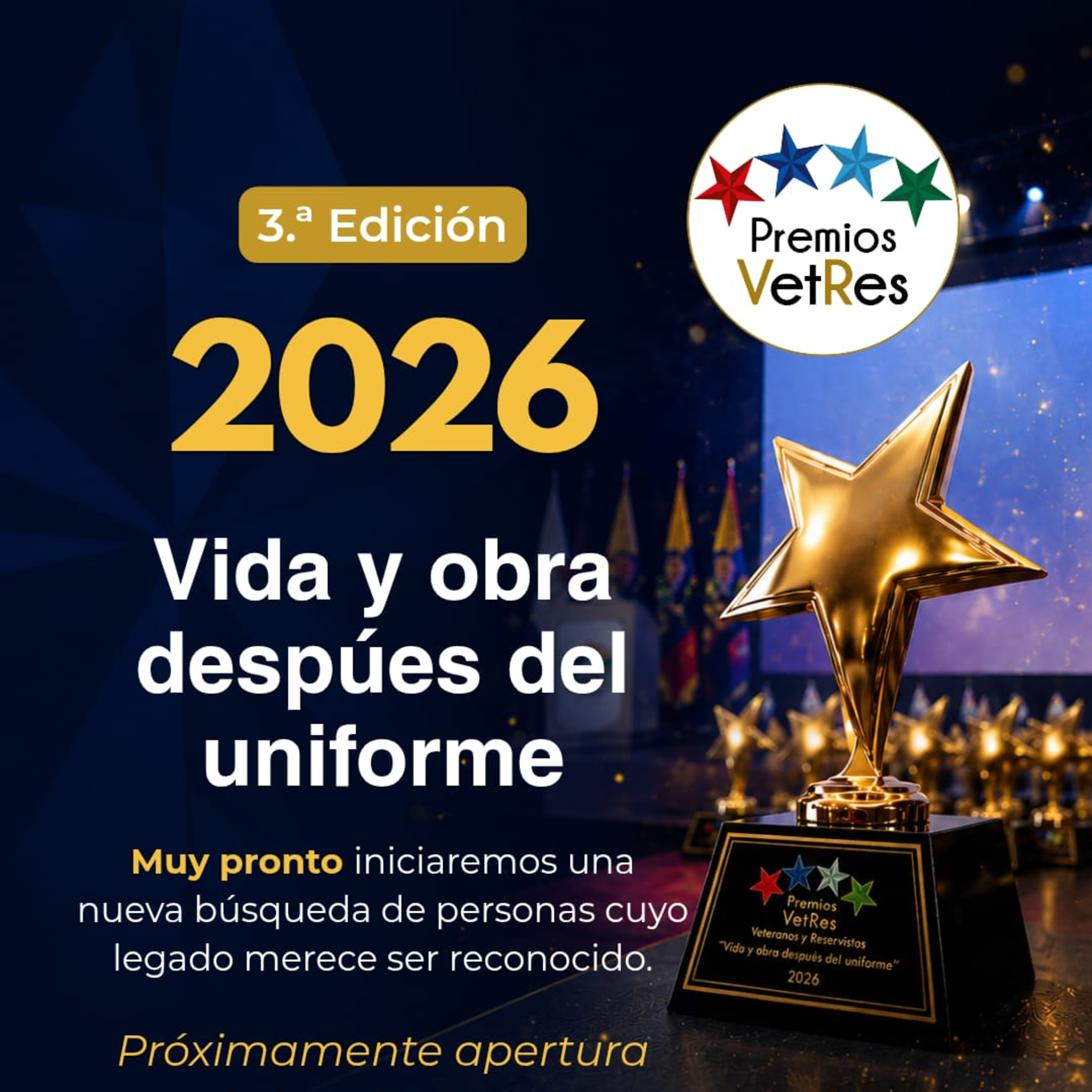 215. Premios VetRes "Vida y Obra Después del Uniforme" episode artwork