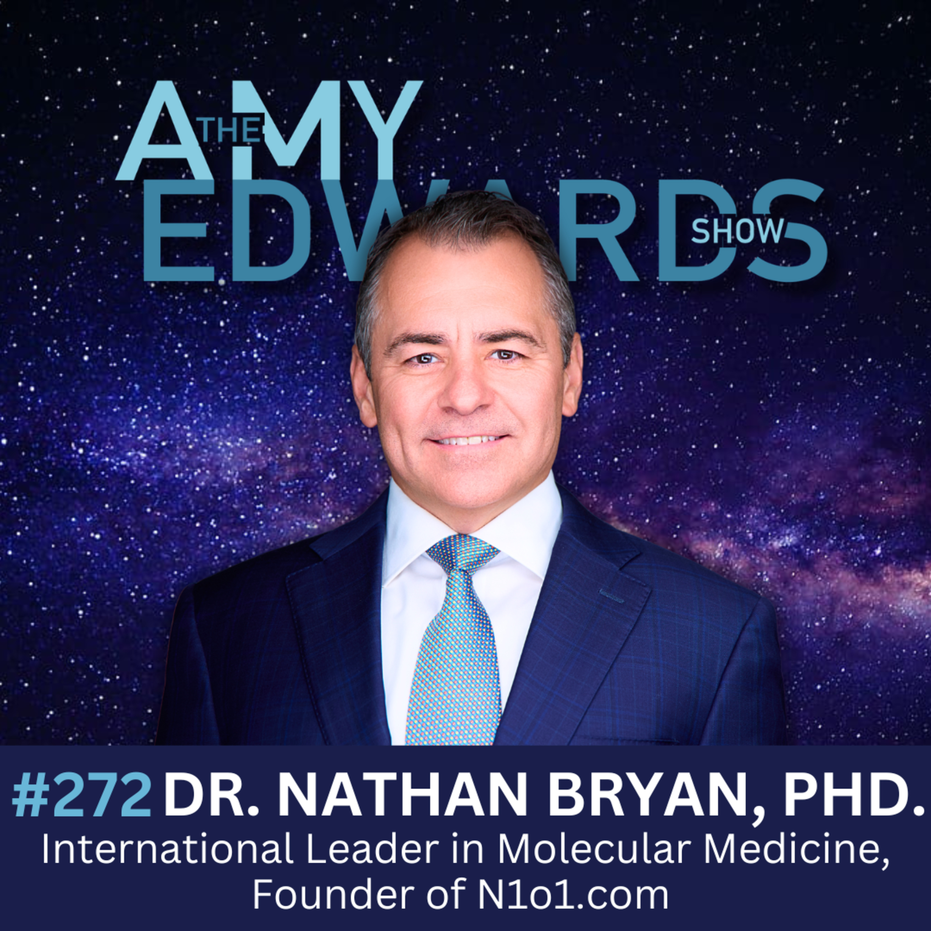 272 - How to Restore Your Body's Most Powerful Molecule for Longevity with Dr. Nathan Bryan, PhD, Nitric Oxide Pioneer episode artwork
