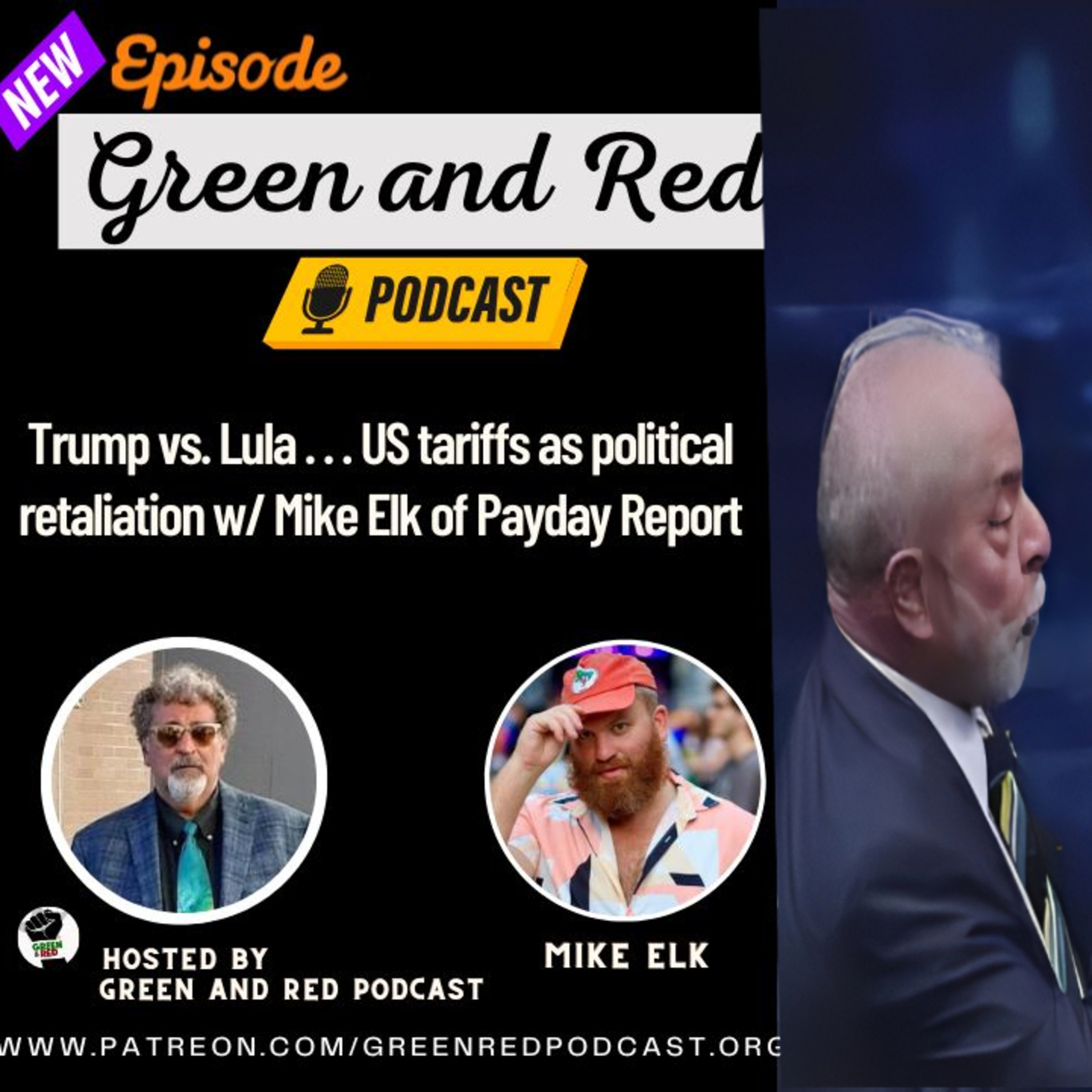 Trump vs. Lula . . . US tariffs as political retaliation w/ Mike Elk of Payday Report (G&R 402)