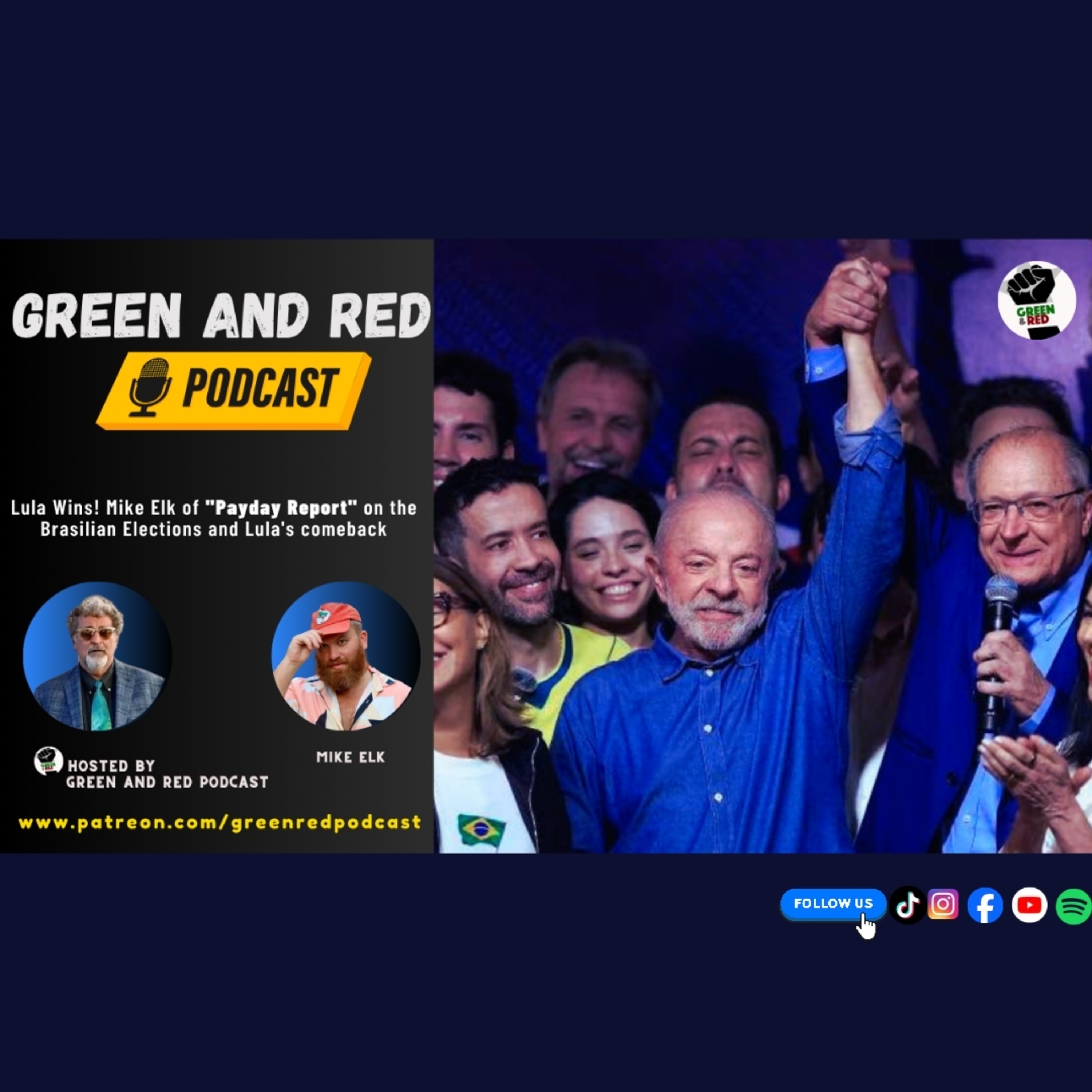 Lula Wins! Mike Elk of "Payday Report" on the Brasilian Elections and Lula's comeback (G&R 538) episode artwork