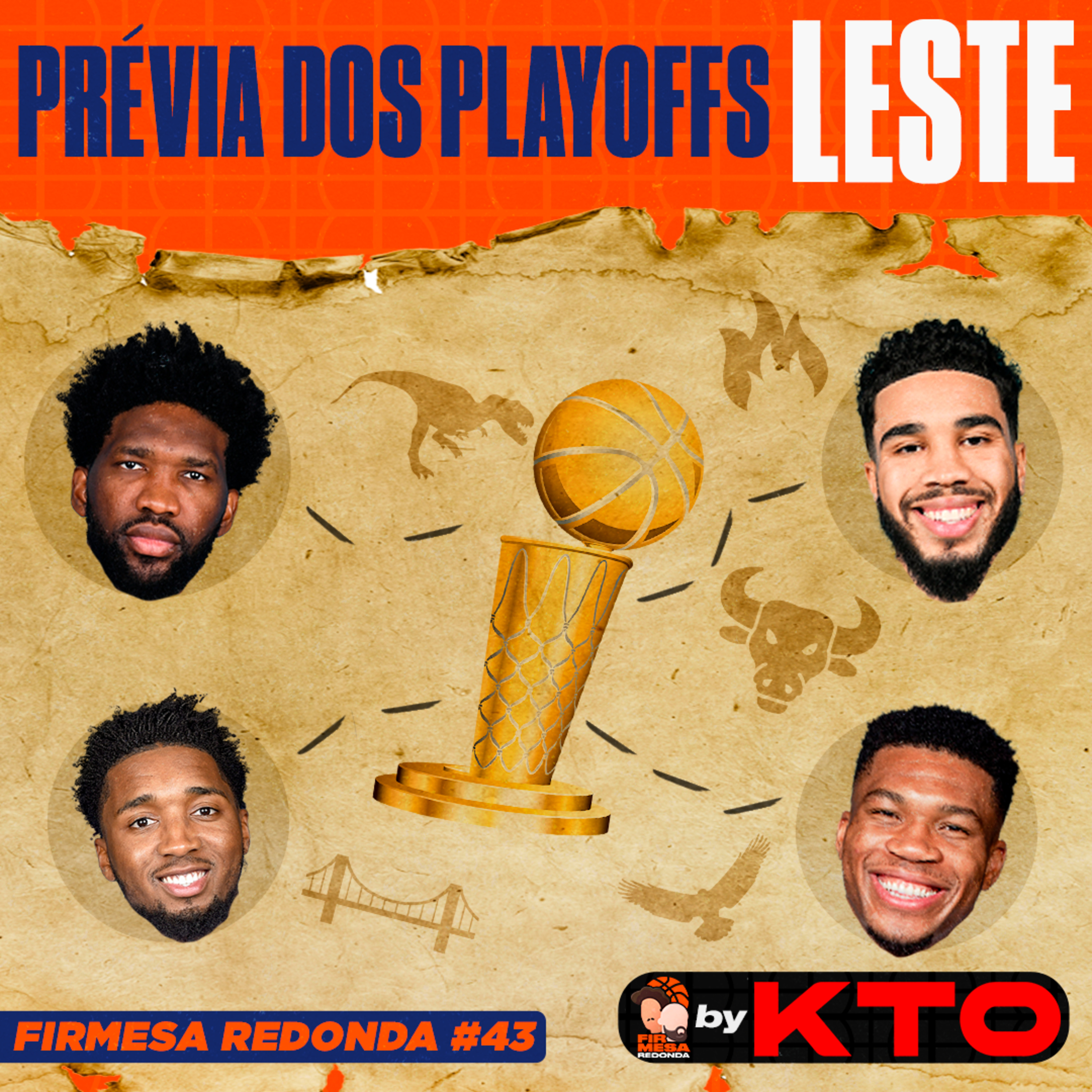 TUDO SOBRE OS PLAYOFFS DA CONFERÊNCIA LESTE DA NBA | FIRMESA REDONDA #43