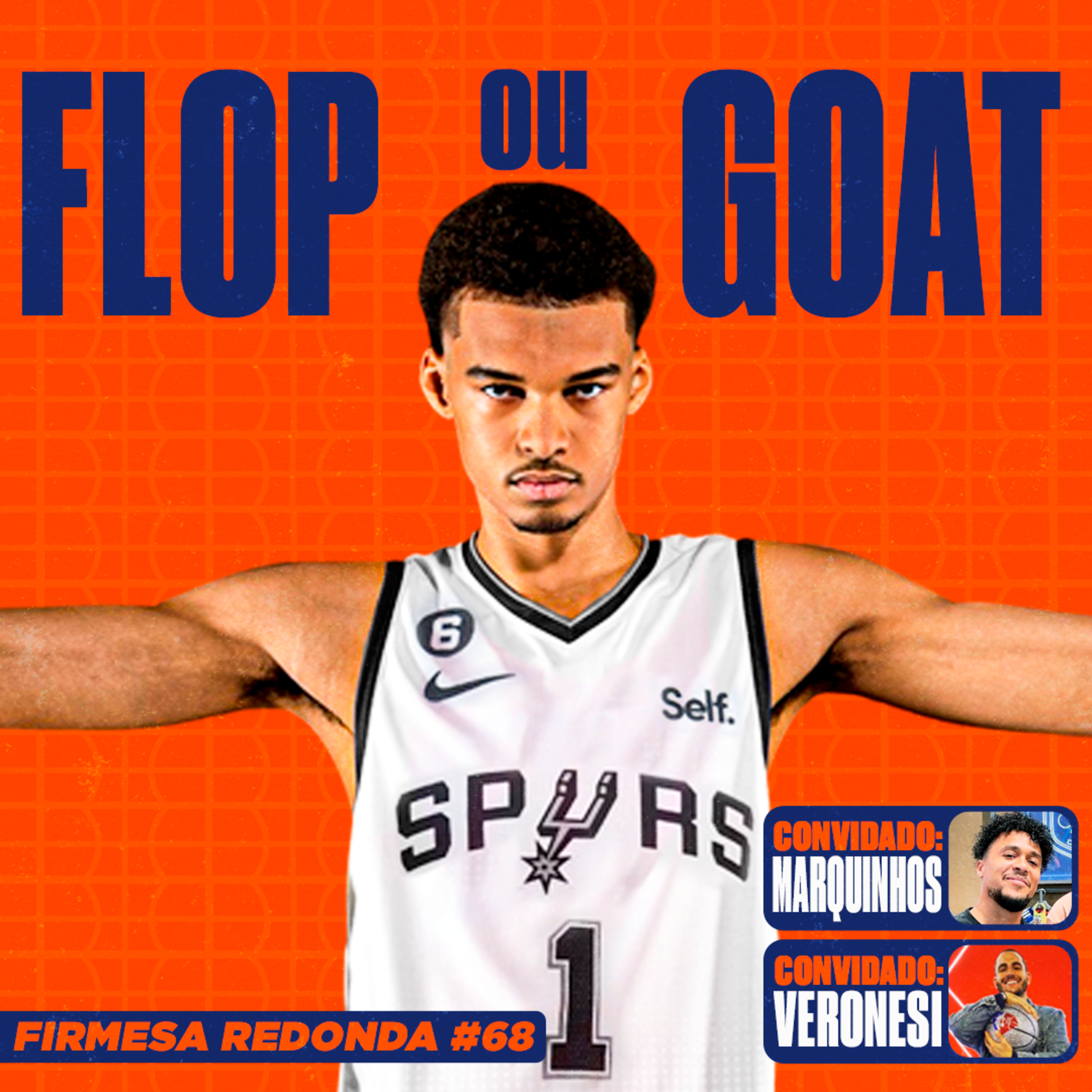 O QUE WEMBY MOSTROU EM SEUS PRIMEIROS JOGOS NA NBA c/ Marquinhos e Veronesi | FIRMESA REDONDA 68 episode artwork