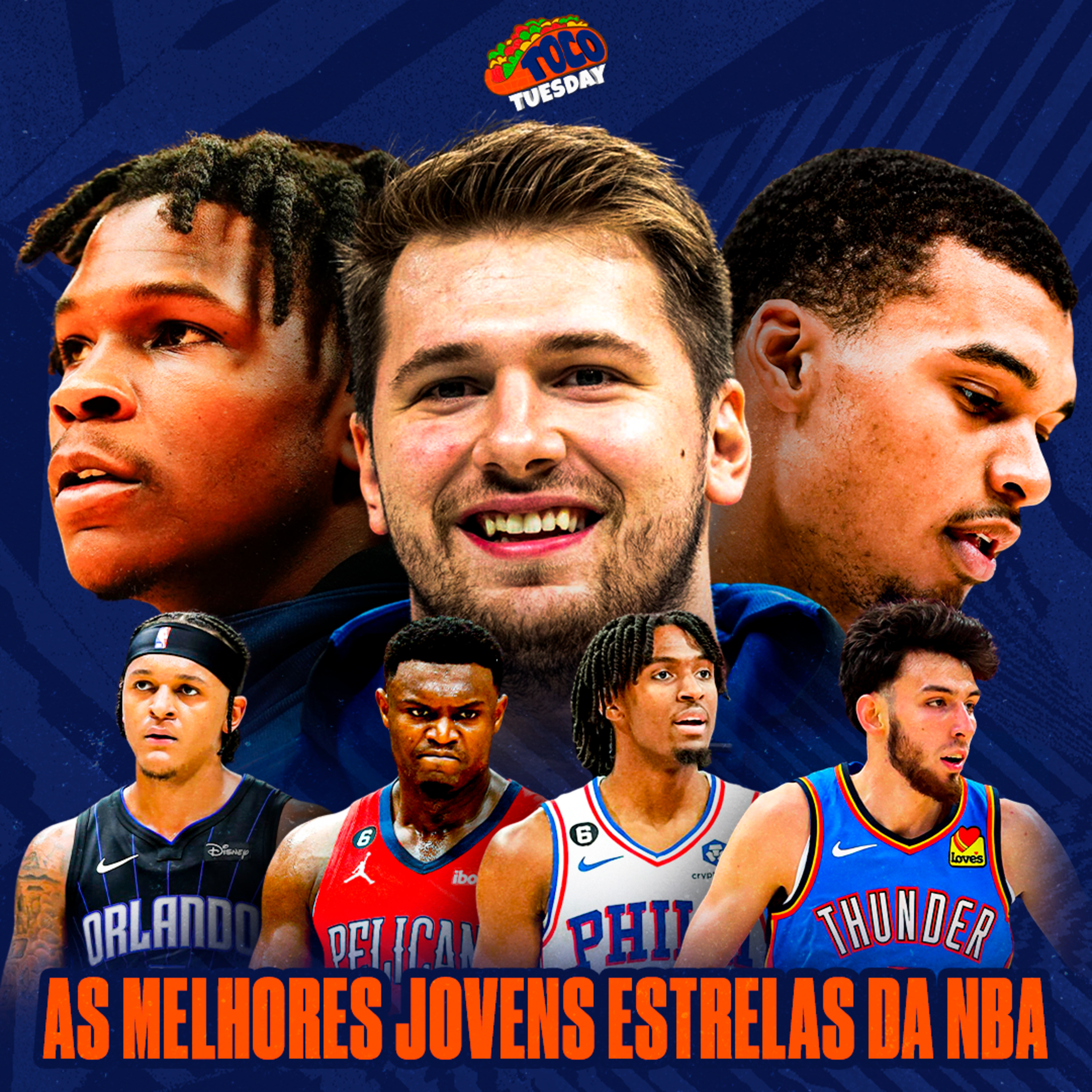 RANKEAMOS AS 25 MELHORES ESTRELAS DA NBA ABAIXO DOS 25 ANOS | FIRMESA E PRATELEIRAS | TOCO TUESDAY episode artwork