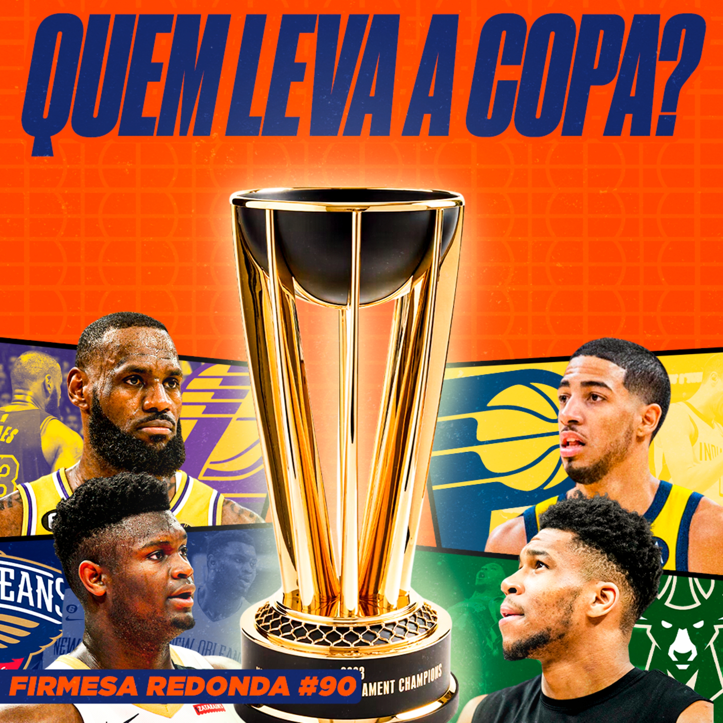 QUAL TIME É O FAVORITO A VENCER A COPA DA NBA? | FIRMESA REDONDA #90 episode artwork