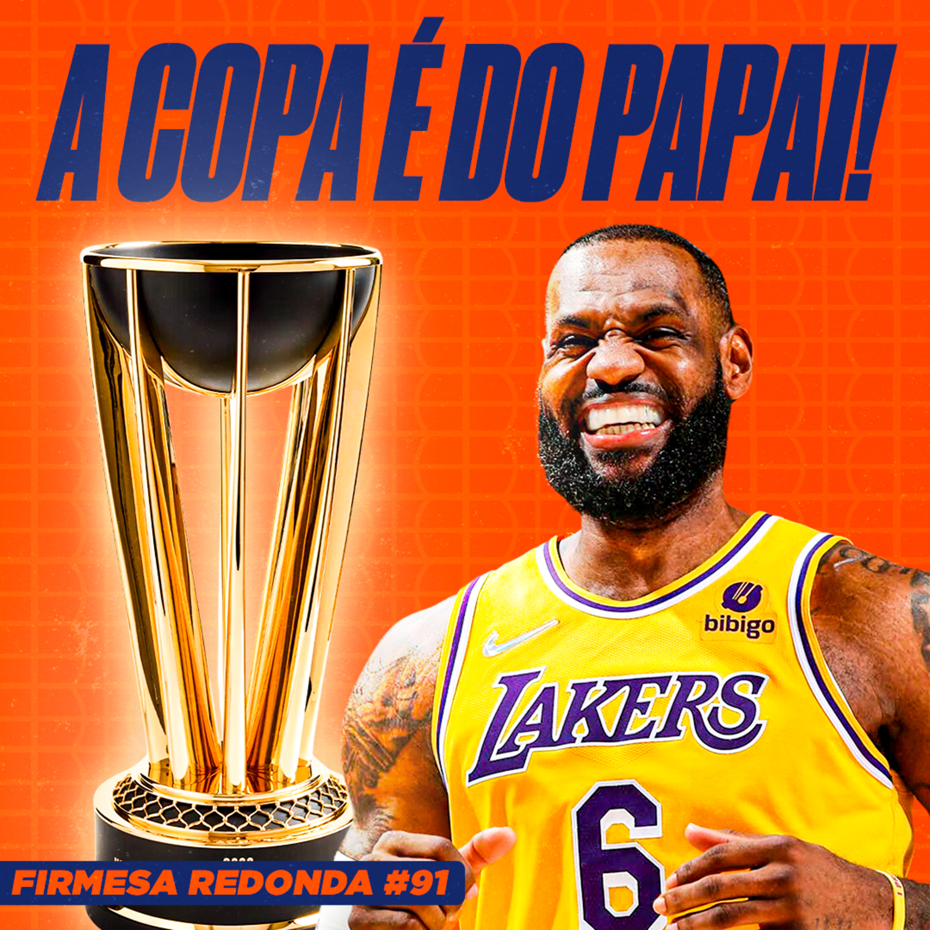 COMO LEBRON LEVOU O LAKERS AO TÍTULO DA PRIMEIRA COPA NBA | FIRMESA REDONDA #90 episode artwork
