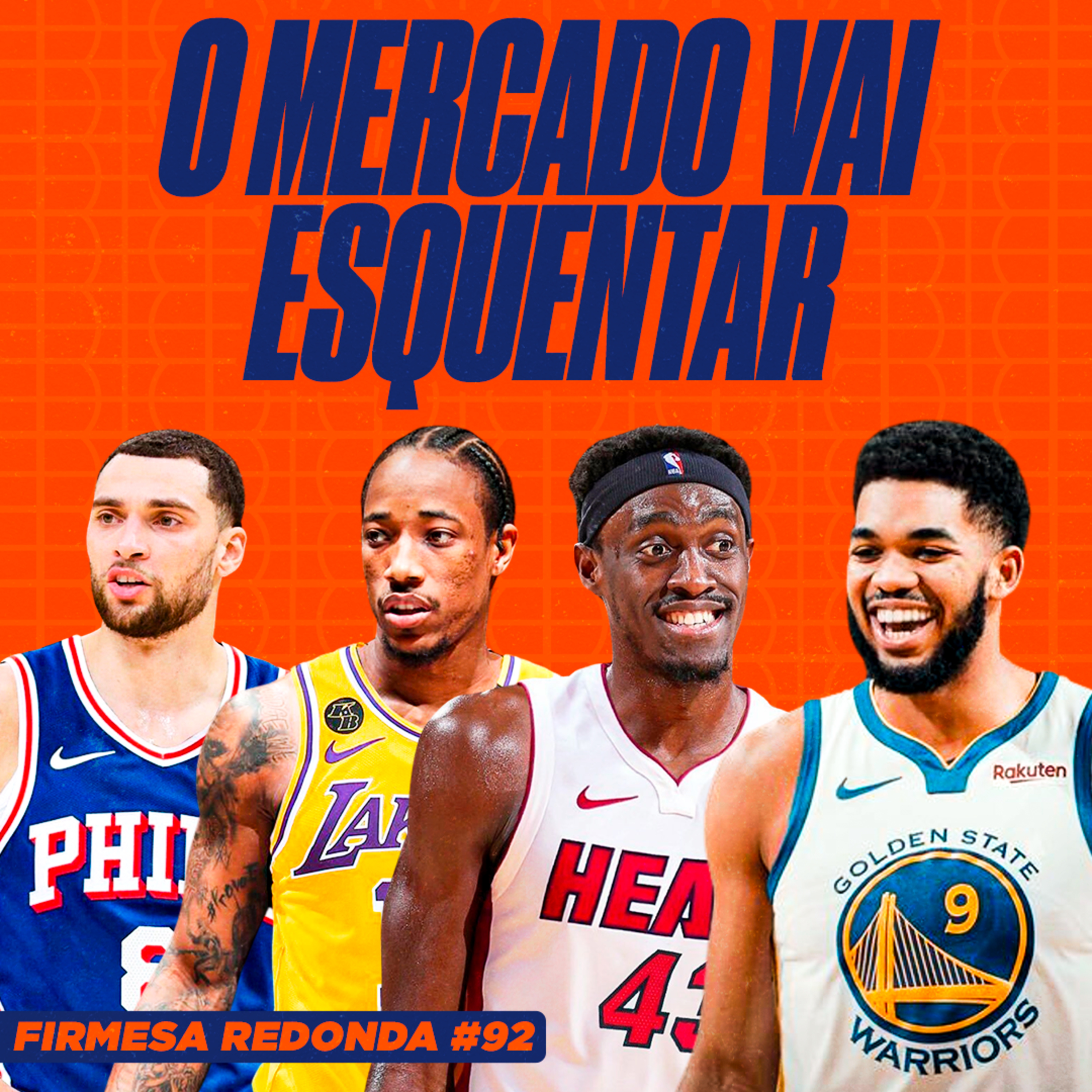 QUAIS SÃO AS TROCAS DOS SONHOS NO MERCADO DA NBA | FIRMESA REDONDA #92 episode artwork