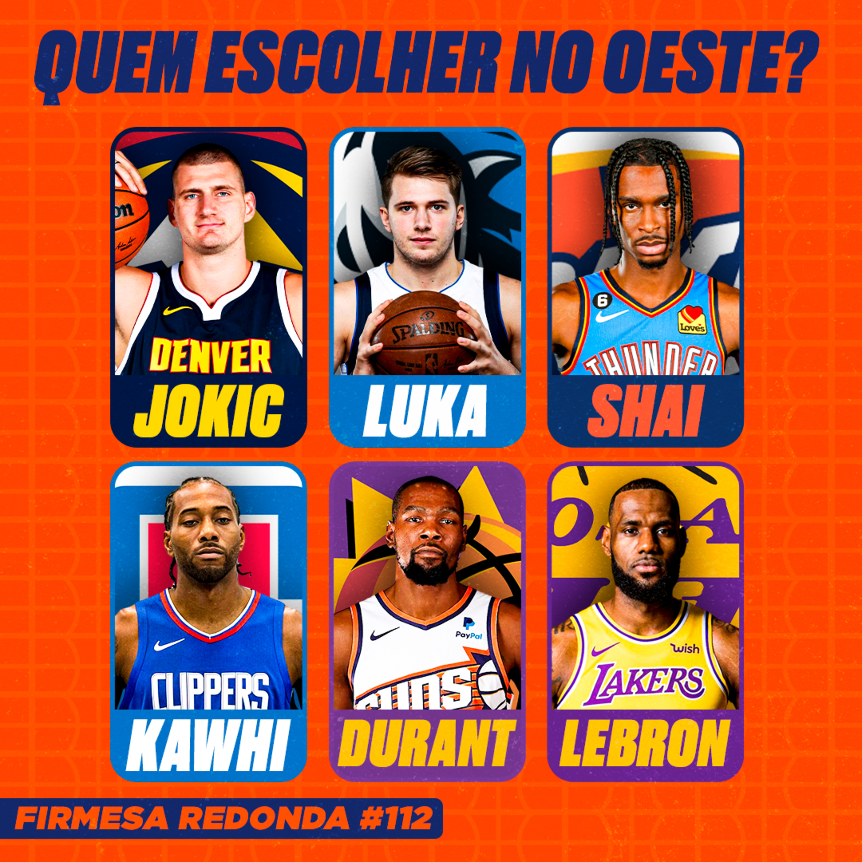 POR QUE DENVER É FAVORITO NO COMPETITIVO OESTE | PRÉVIAS DOS PLAYOFFS DA NBA | FIRMESA REDONDA 112 episode artwork