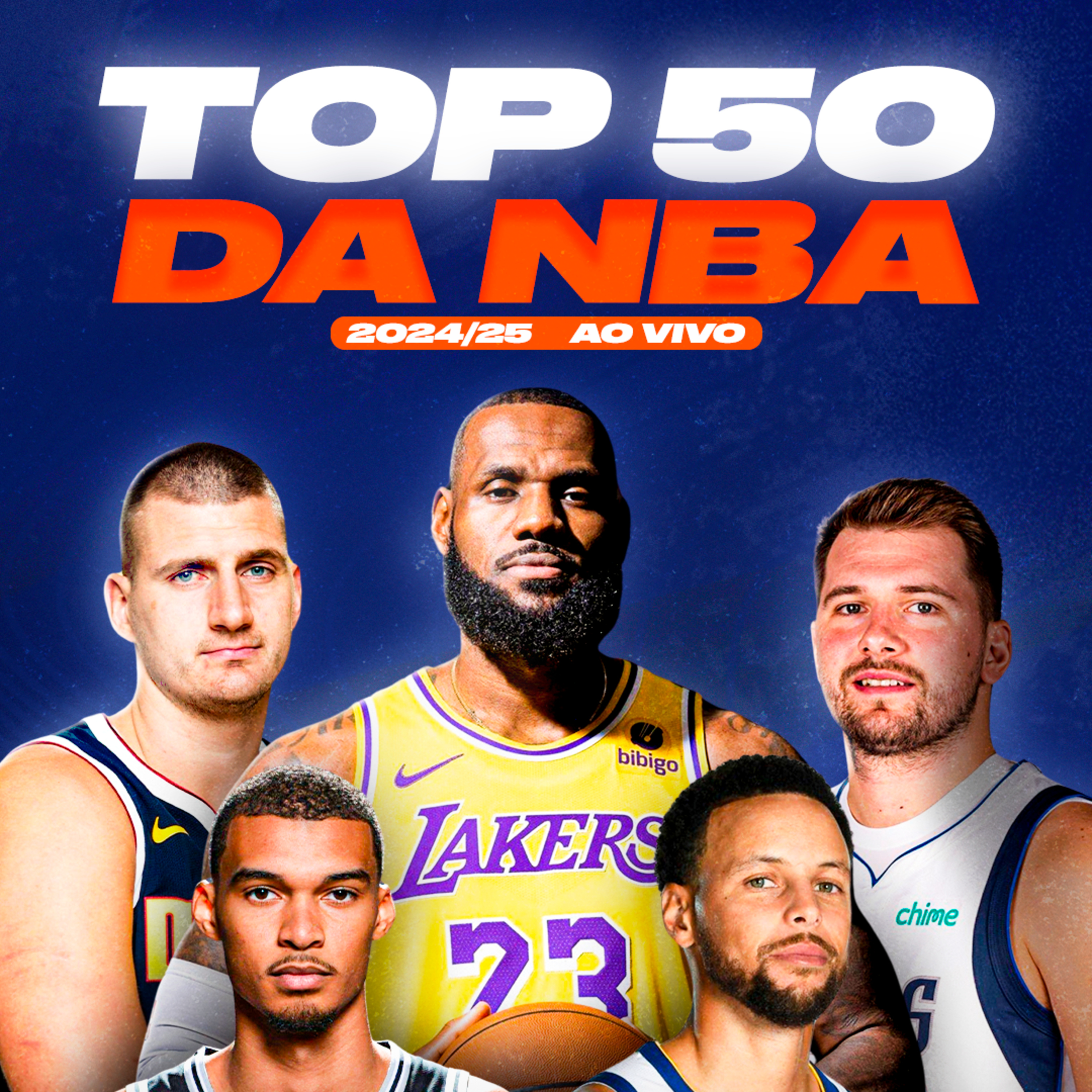 OS 50 MELHORES JOGADORES DA NBA NA TEMPORADA 2024/25 | FIRMESA REDONDA 144