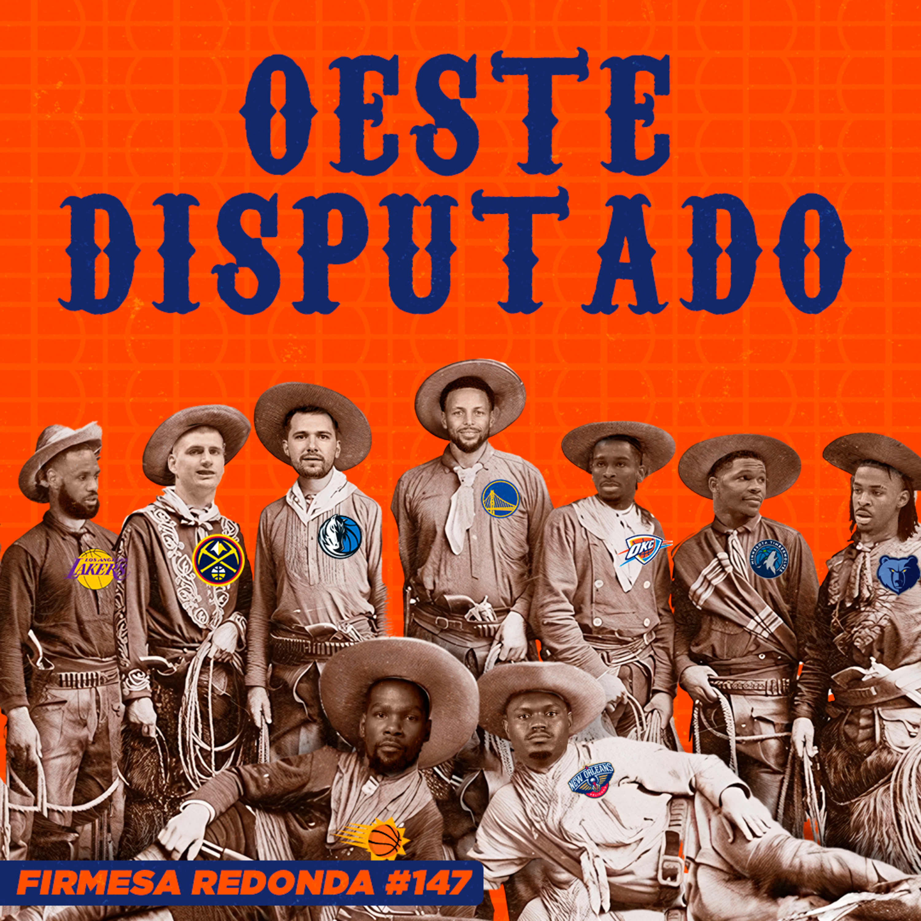 POR QUE O OESTE É TÃO DIFÍCIL DE PREVER NA NBA EM 2024/25? | FIRMESA REDONDA 147 episode artwork