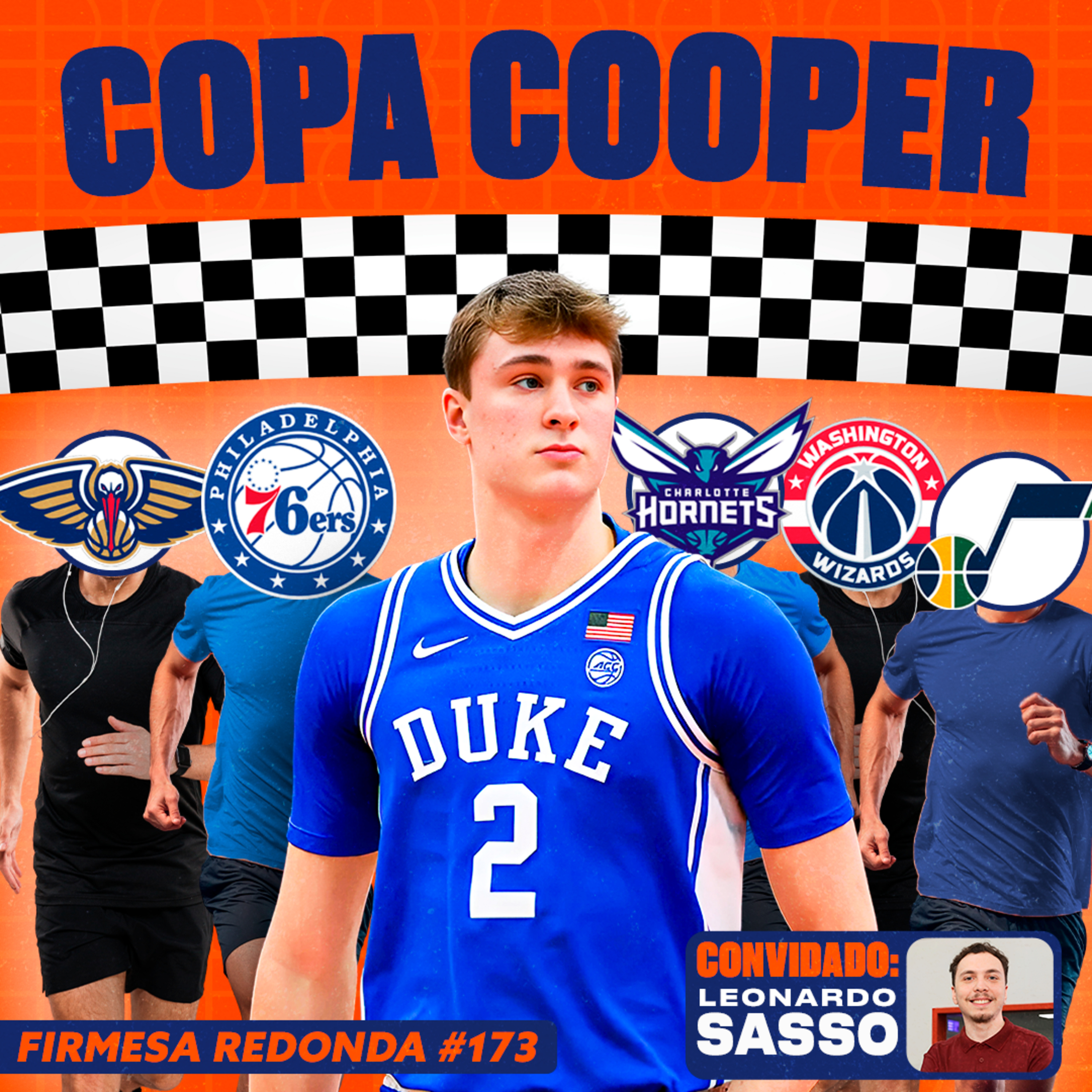 COOPER FLAGG É TUDO ISSO MESMO? A CORRIDA DO TANK NA NBA (c/ Leonardo Sasso) | FIRMESA REDONDA 173 episode artwork
