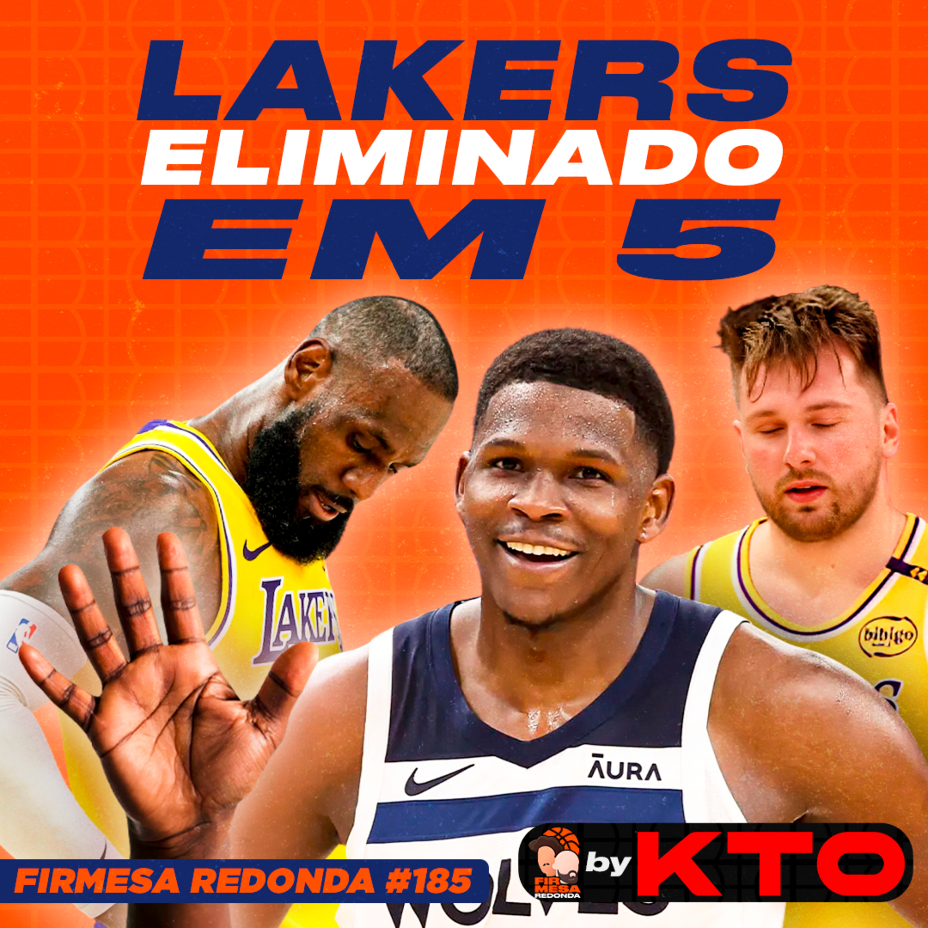 LAKERS ELIMINADO PELO WOLVES; HARDEN FORÇA JOGO 7 CONTRA JOKIC E MAIS | FIRMESA REDONDA by KTO (185) episode artwork