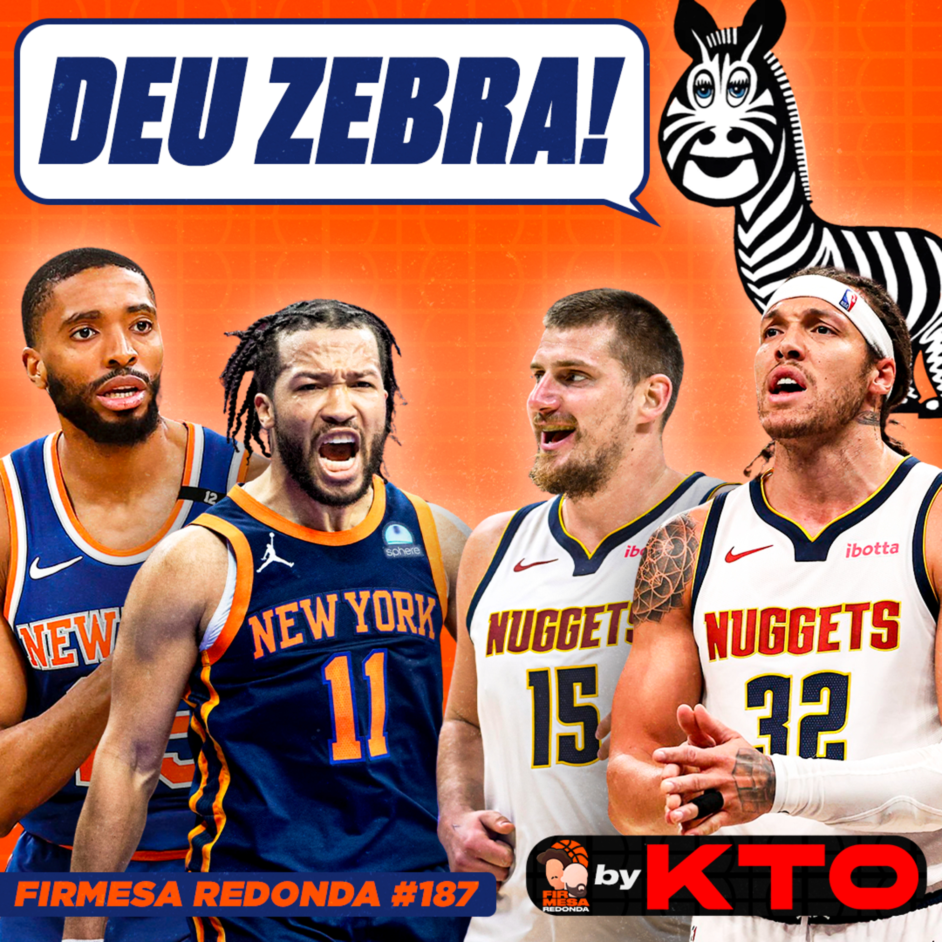 KNICKS E NUGGETS SURPREENDEM E VENCEM O JOGO 1 FORA DE CASA | FIRMESA REDONDA by KTO (187) episode artwork