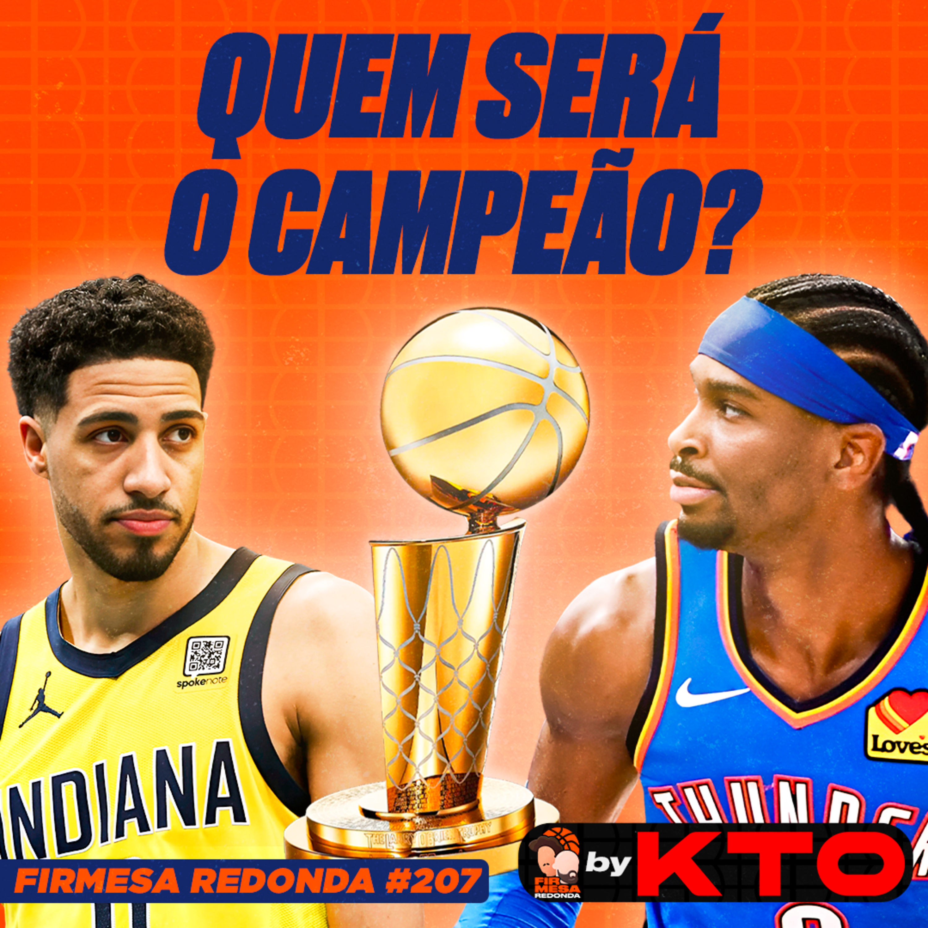 O PACERS TEM CHANCE CONTRA O FAVORITO THUNDER? PRÉVIAS DAS FINAIS | FIRMESA REDONDA by KTO (206) episode artwork