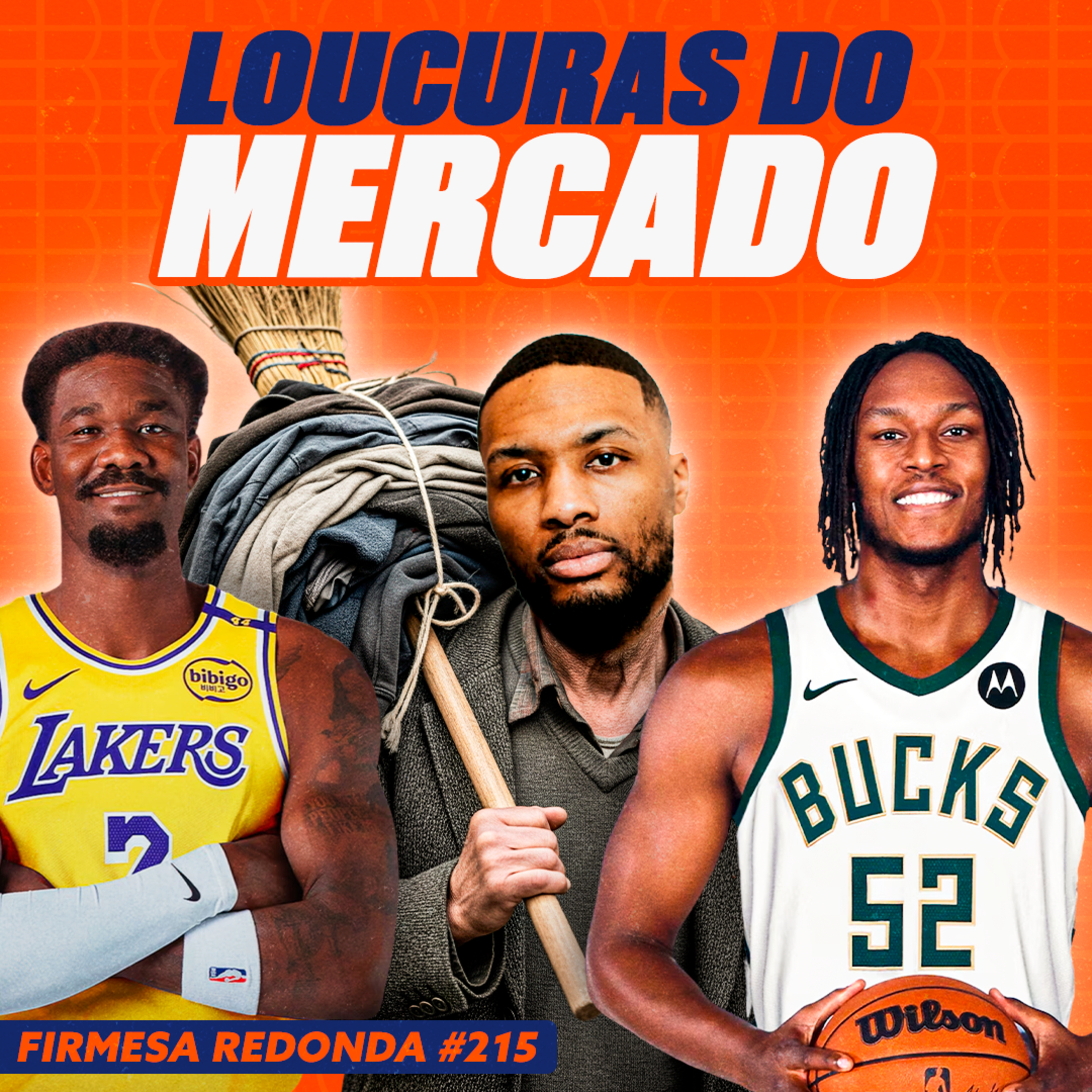 POR QUE DAMIAN LILLARD FOI DISPENSADO DO BUCKS + AYTON NO LAKERS! | FIRMESA REDONDA by KTO (215) episode artwork