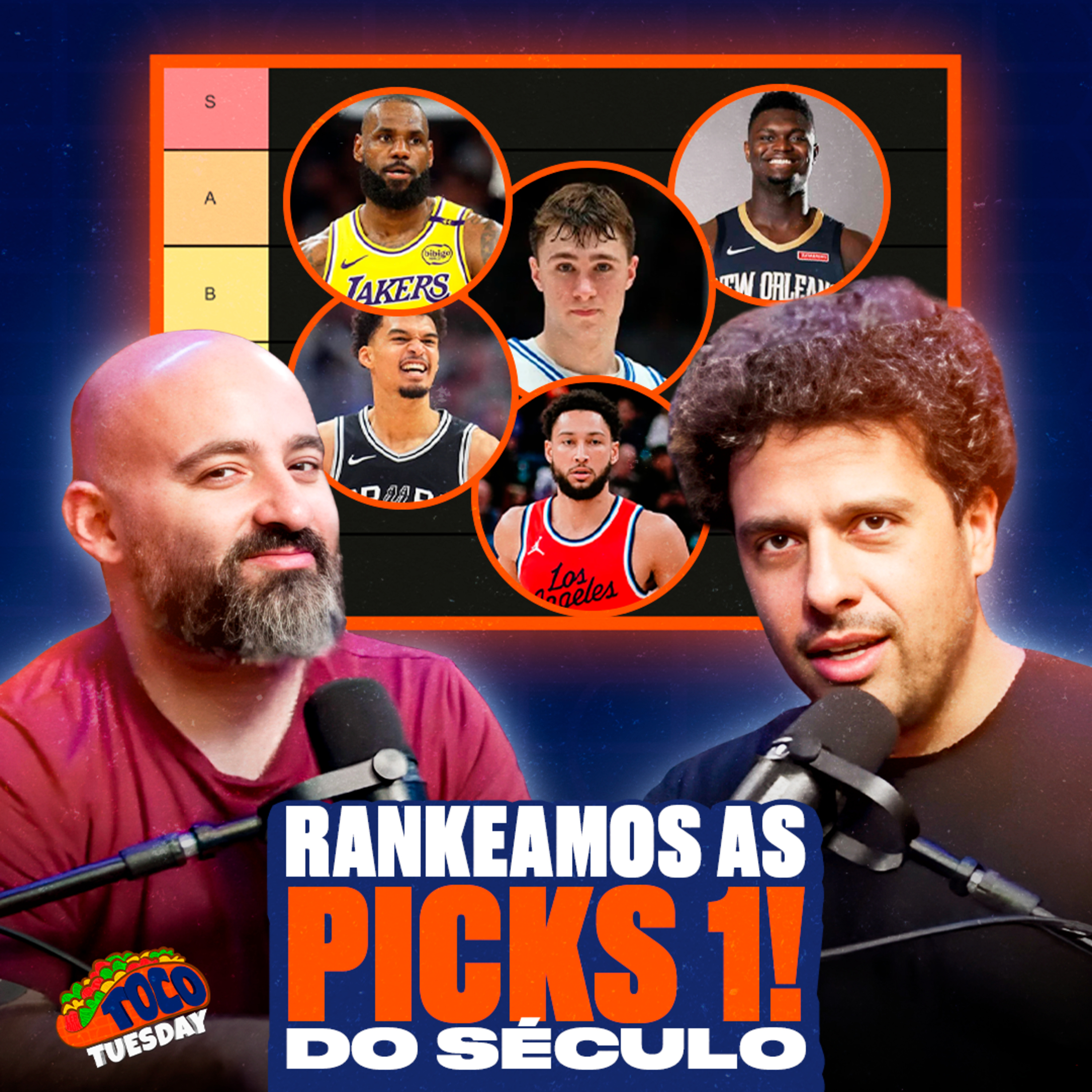 AS MELHORES E AS PIORES ESCOLHAS 1 DO DRAFT DA NBA NO SÉCULO | FIRMESA & PRATELEIRAS episode artwork