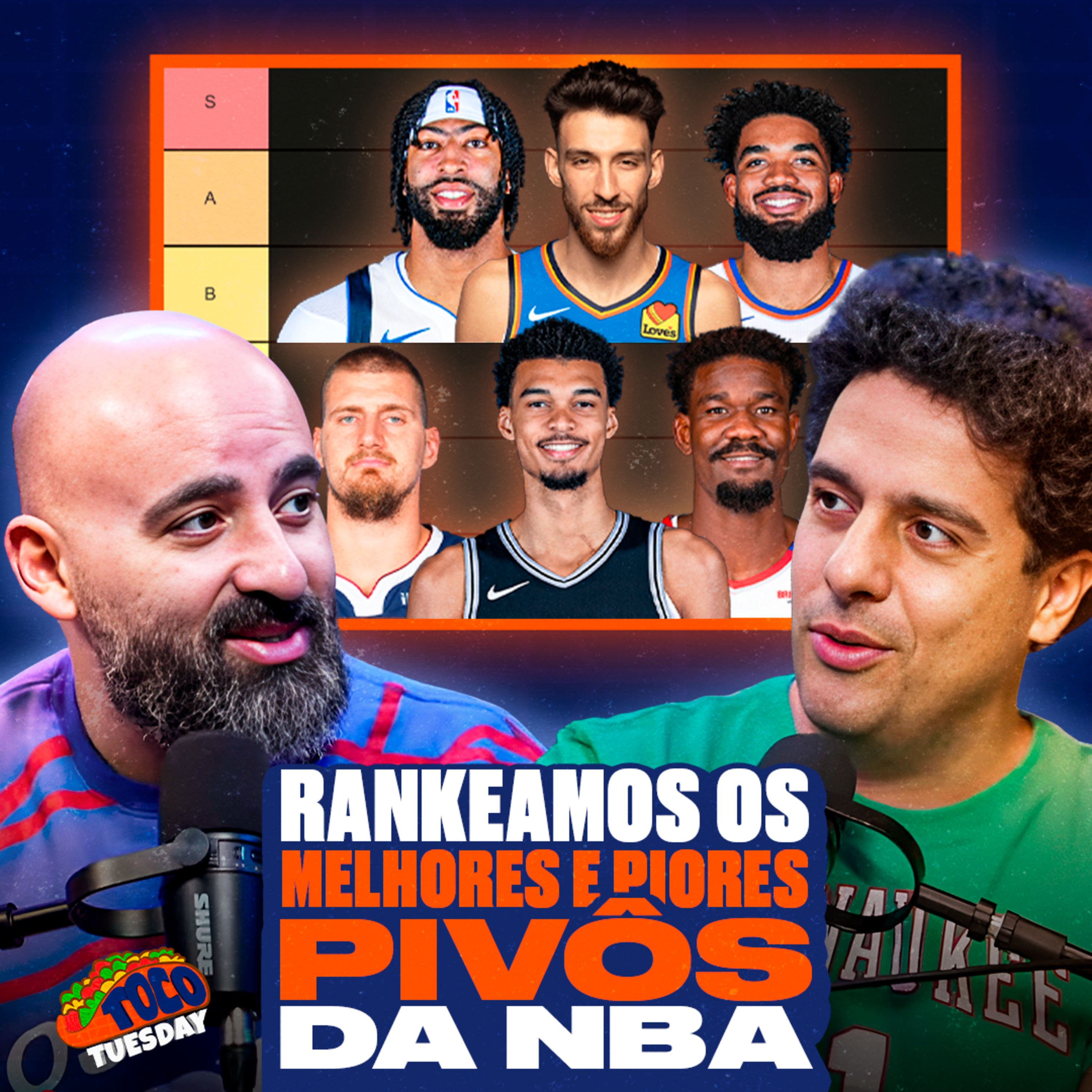 QUEM SÃO OS MELHORES E OS PIORES PIVÔS DA NBA ATUAL? | FIRMESA & PRATELEIRAS episode artwork
