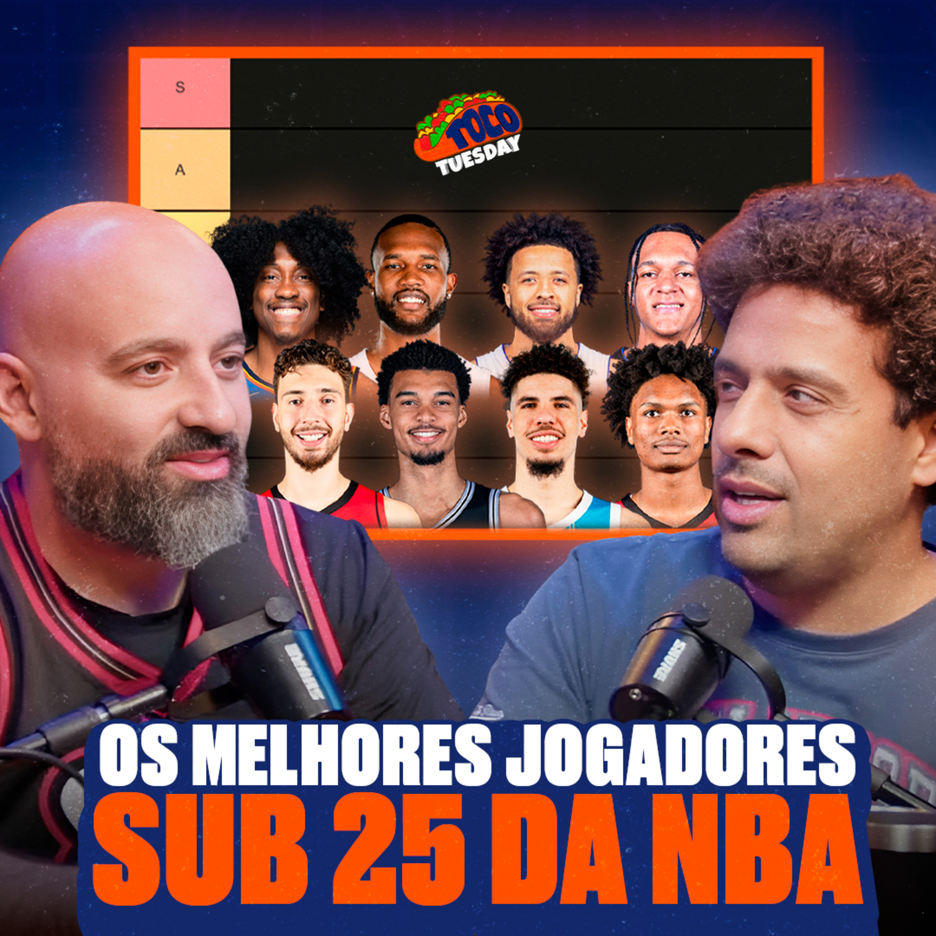 RANKENDO AS MELHORES JOVENS ESTRELAS DA NBA | FIRMESA & PRATELEIRAS episode artwork