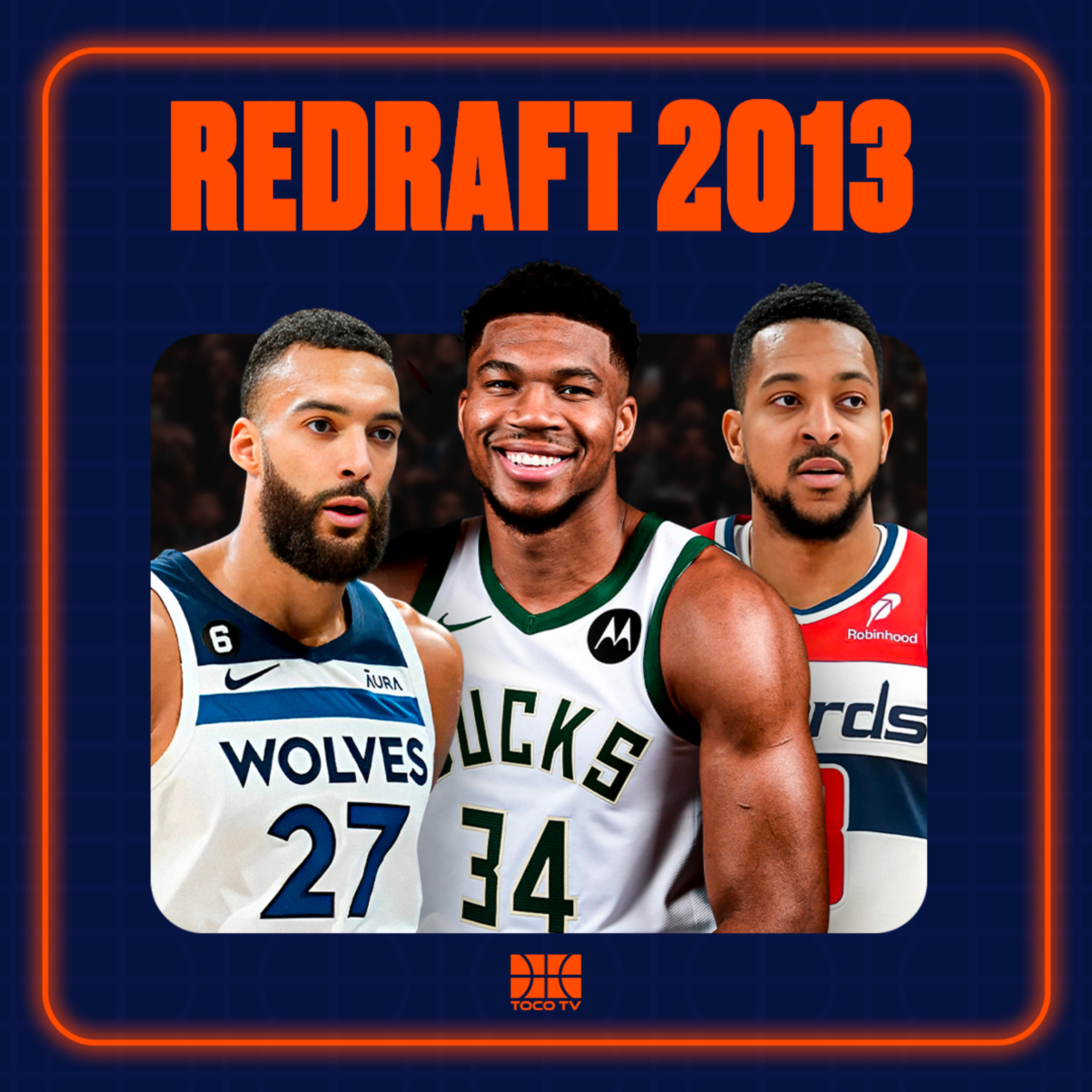 COMO GIANNIS NÃO FOI A ESCOLHA NÚMERO 1 NO DRAFT DE 2013? | REDRAFT 2013 episode artwork