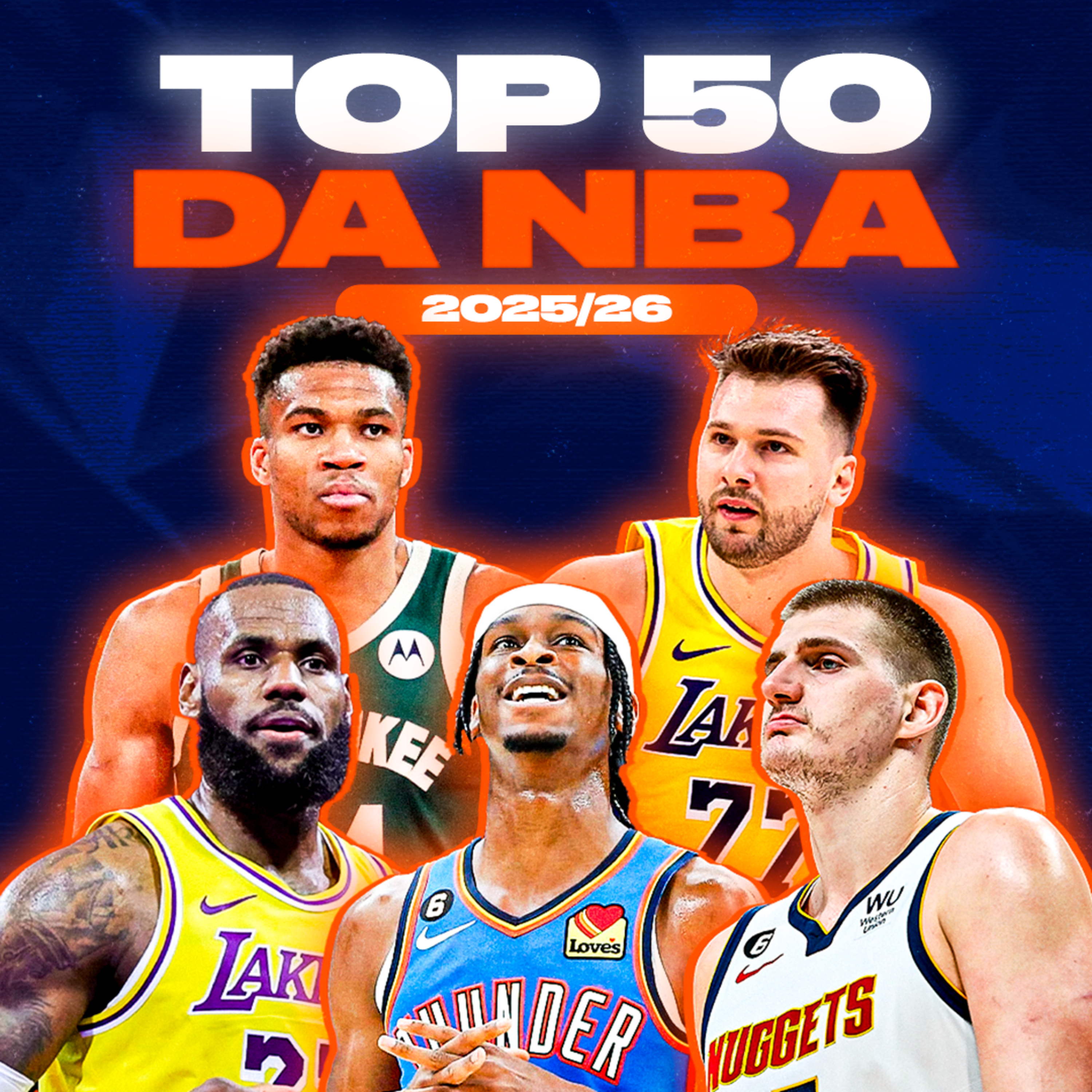 OS 50 MELHORES JOGADORES DA NBA NA TEMPORADA 2025/26 episode artwork