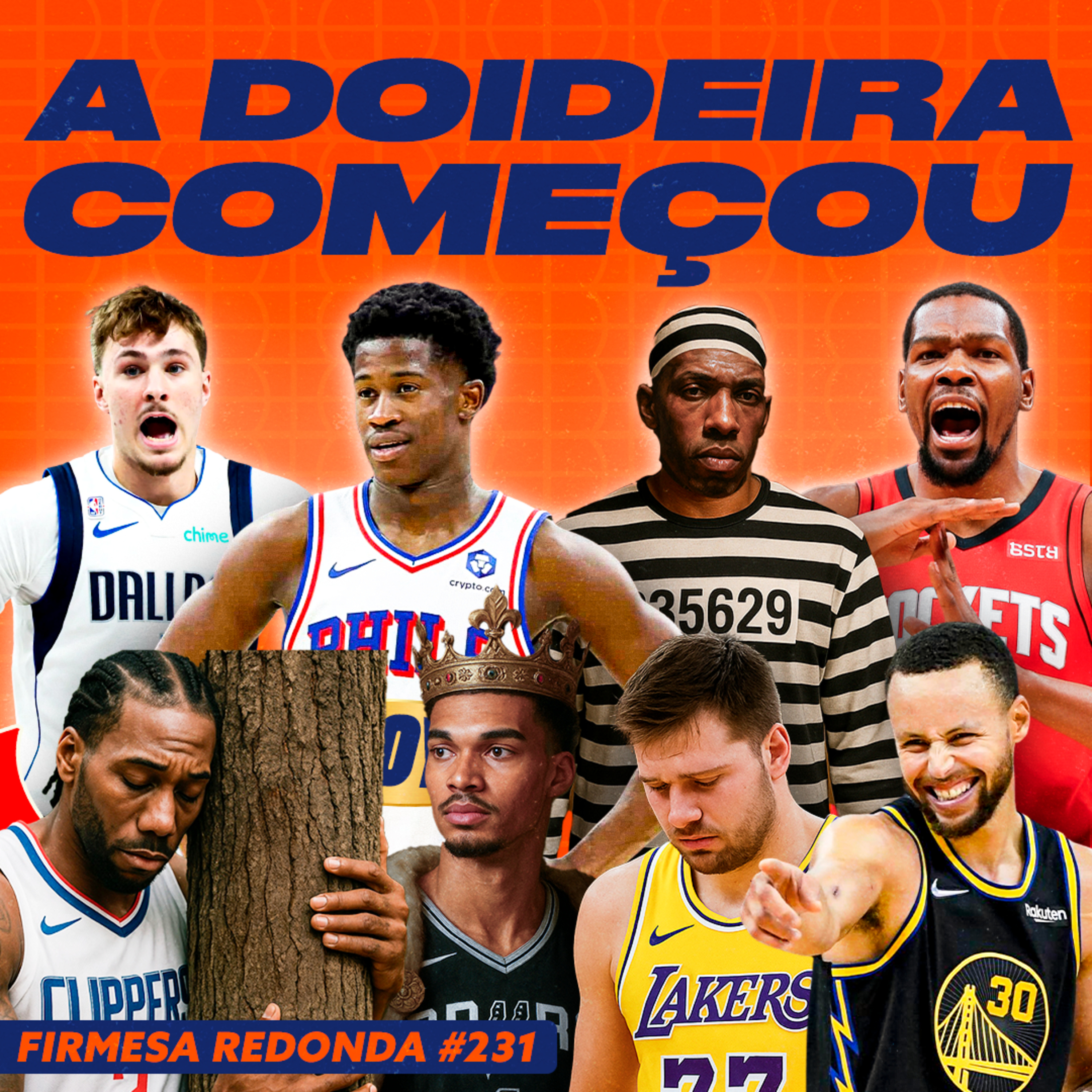 REAÇÕES EXAGERADAS SOBRE O INÍCIO DA TEMPORADA DA NBA | FIRMESA REDONDA (231) episode artwork
