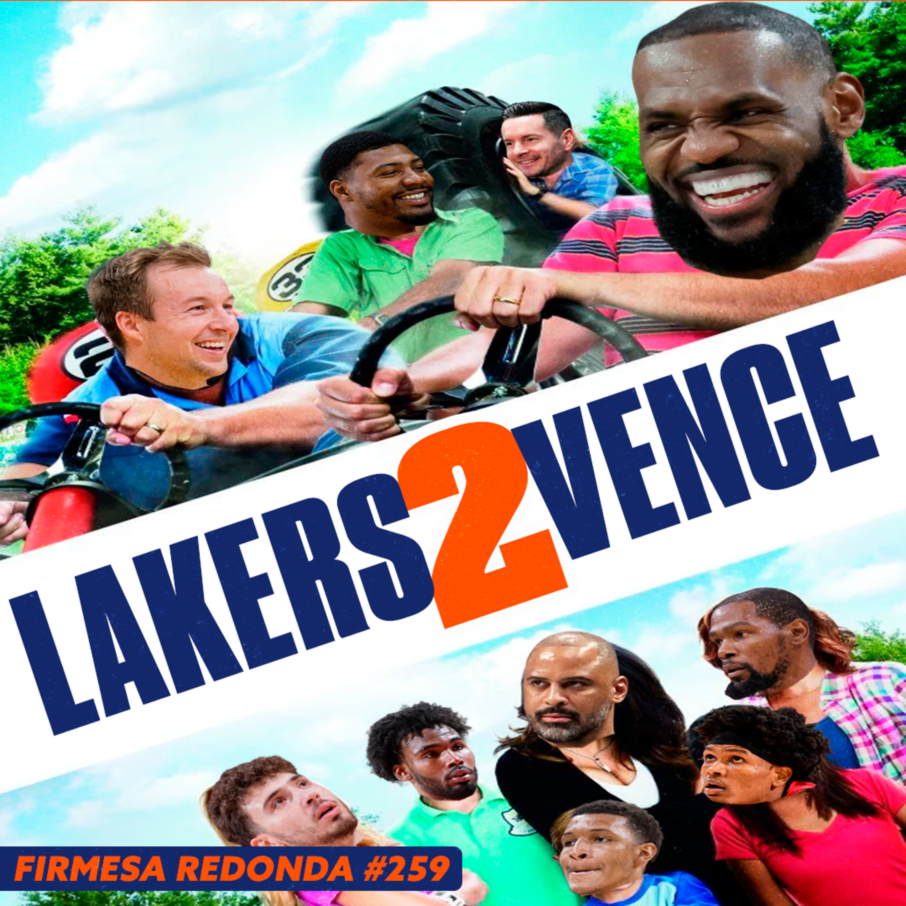 COMO LEBRON E SEUS AMIGOS ABRIRAM 2 A 0 NO ROCKETS DE DURANT | FIRMESA REDONDA (259) episode artwork