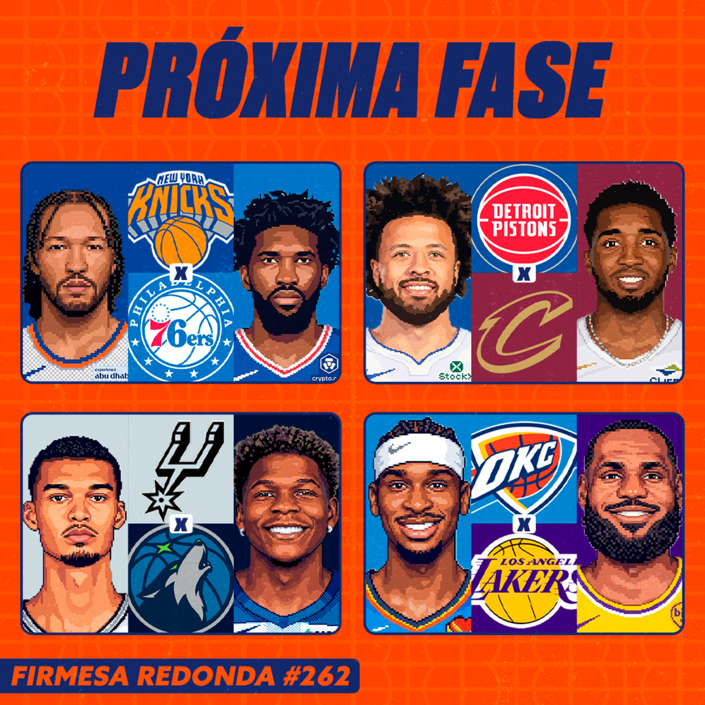 QUEM FOI ELIMINADO E COMO SERÃO OS DUELOS DA 2ª RODADA DOS PLAYOFFS DA NBA | FIRMESA REDONDA (262) episode artwork