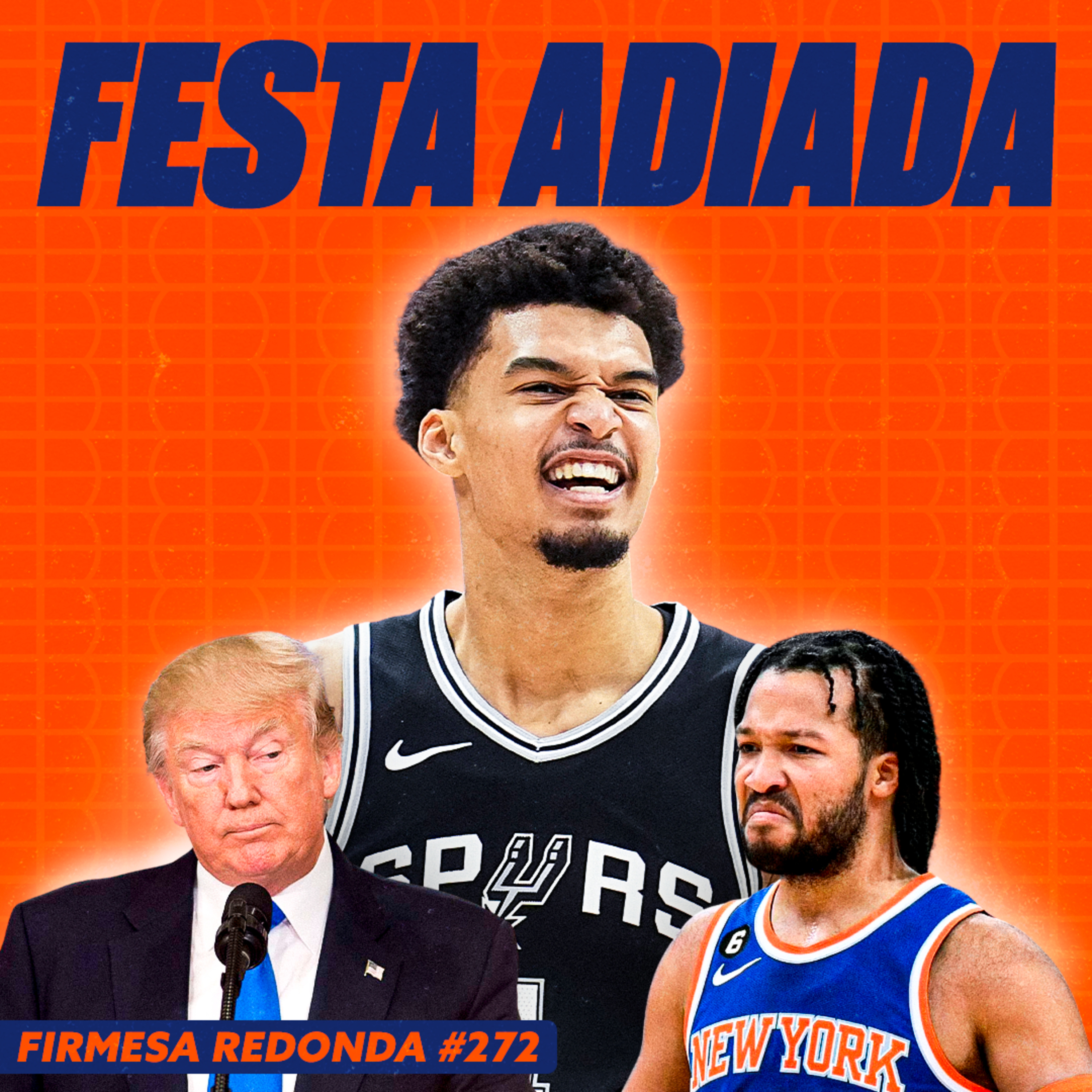 WEMBANYAMA CALA NOVA YORK E MANTÉM SPURS VIVO NA NBA | FIRMESA REDONDA (272) episode artwork