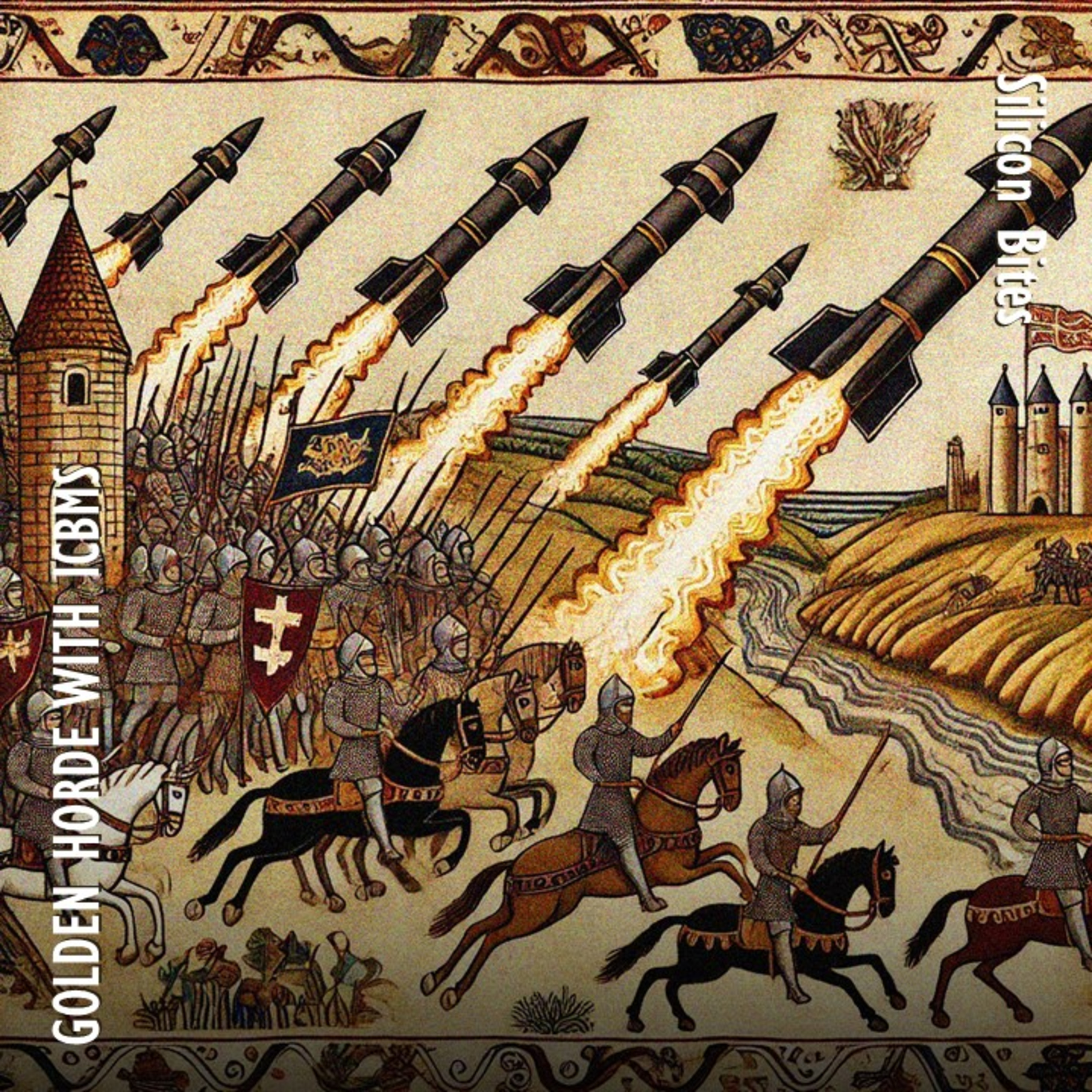 Silicon Bites #64 - Russia's Geopolitical Strategy of Terror and Trauma Learned from Golden Horde