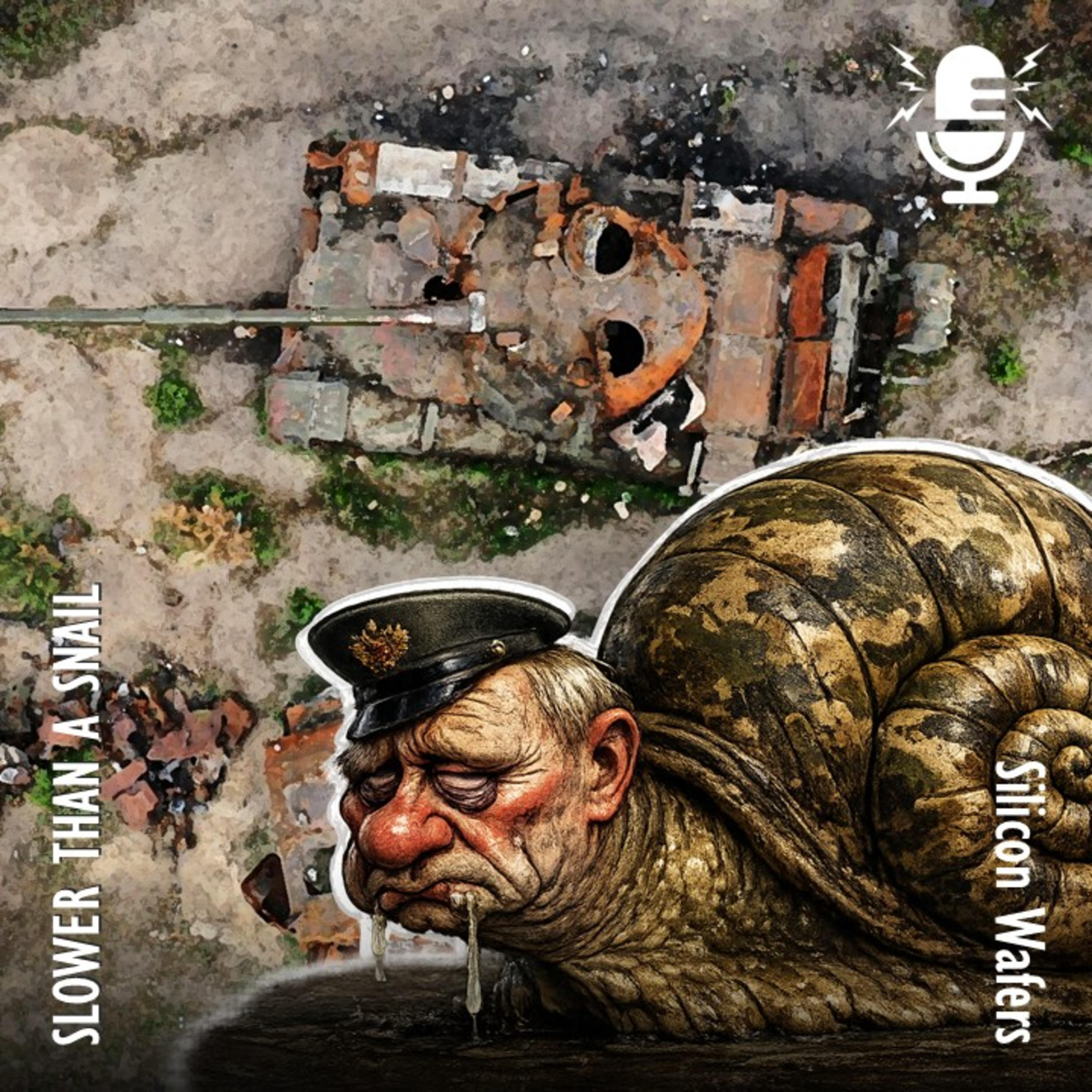 Russia's Army Broken - Advancing Slower than a Snail for Longer than WW2 artwork