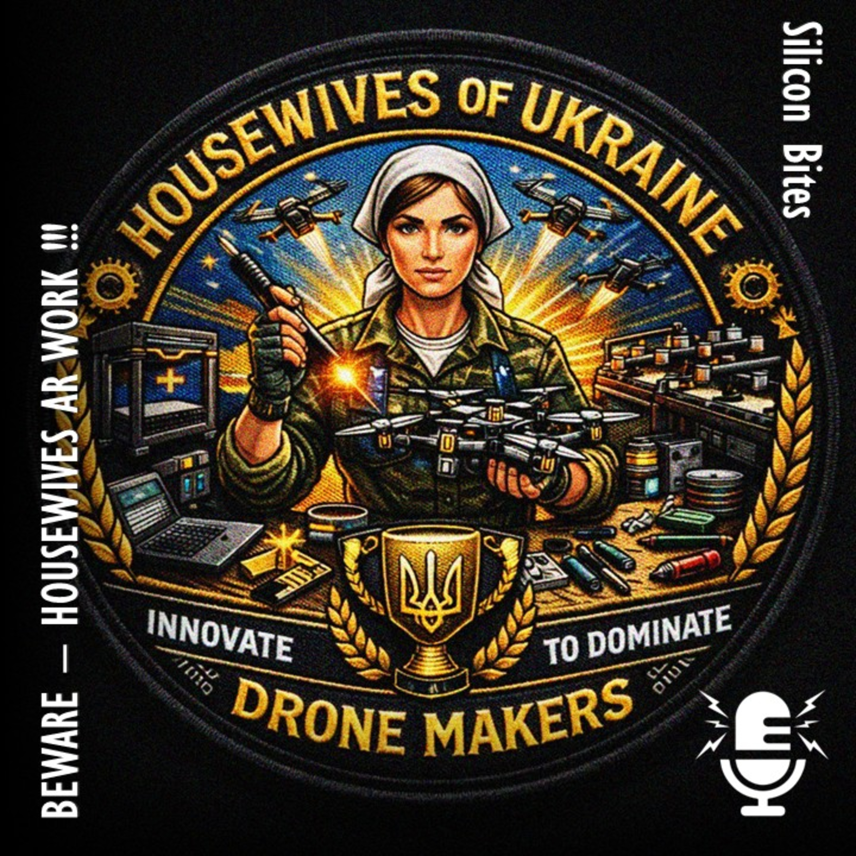 BEWARE! Ukrainian Housewives at Work - Lethal Drone Expertise on Full Display! episode artwork