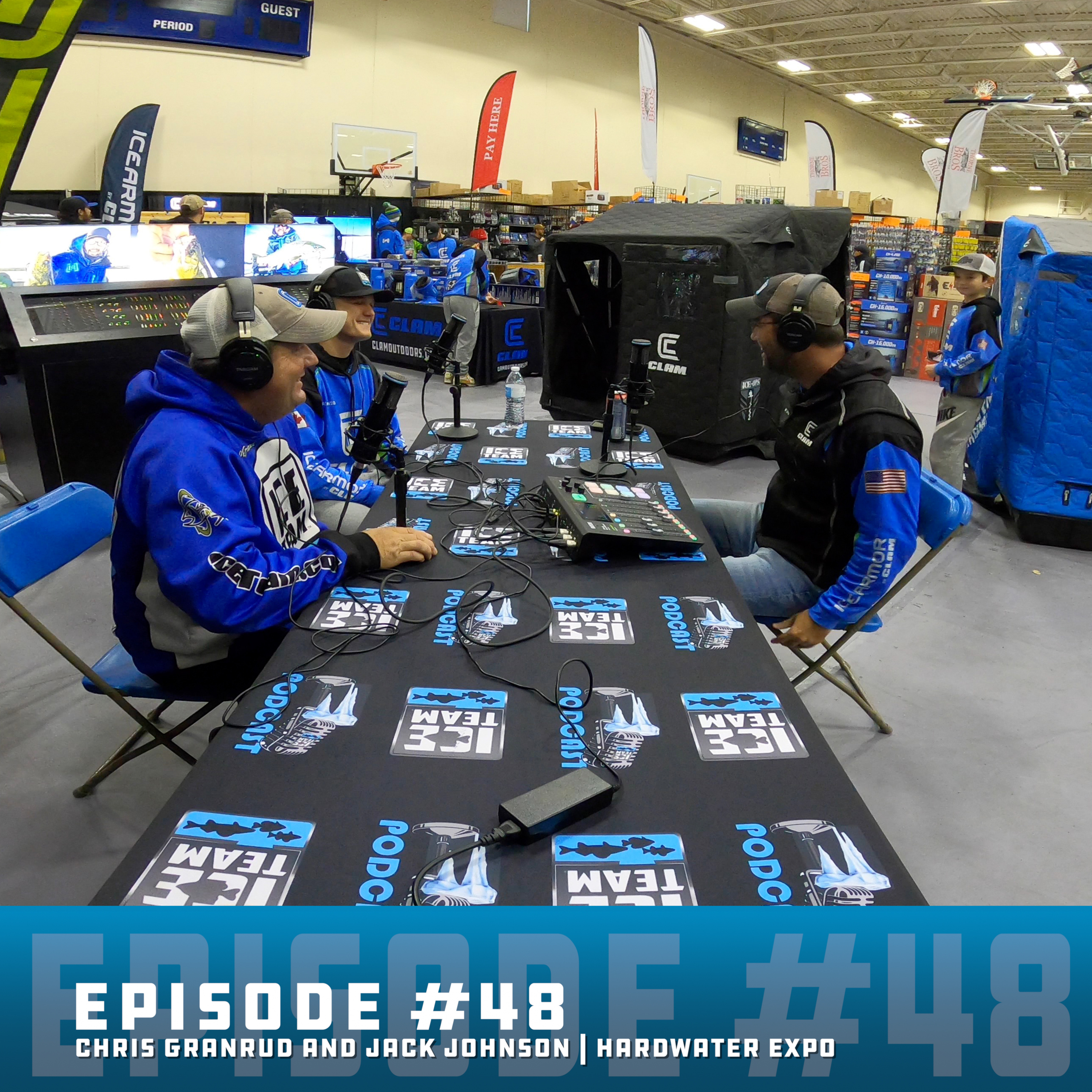 Ice Team Podcast Episode #48 | Chris Granrud and Jack Johnson | Hardwater Expo