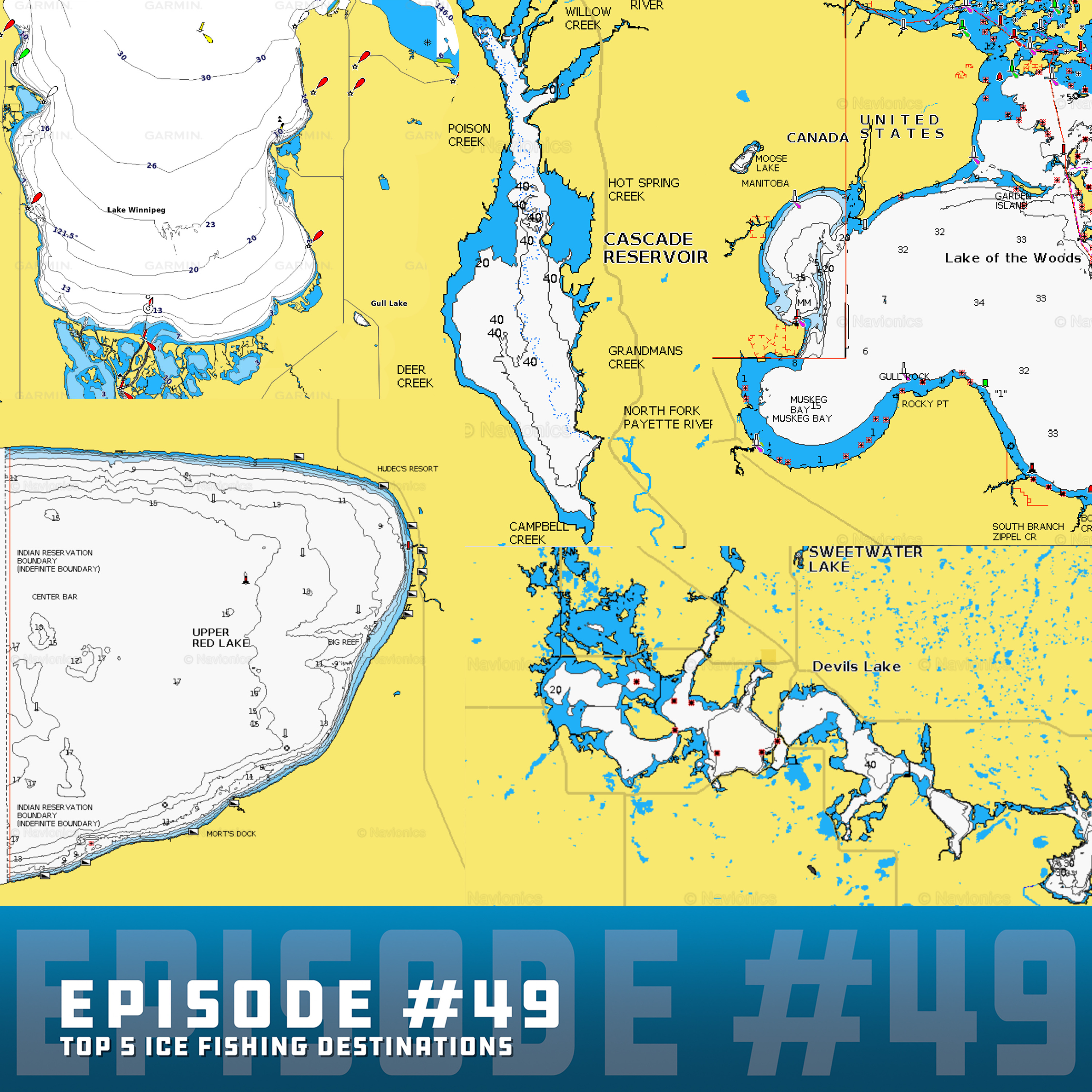 Ice Team Podcast Episode #49 | Top 5 Ice Fishing Destinations