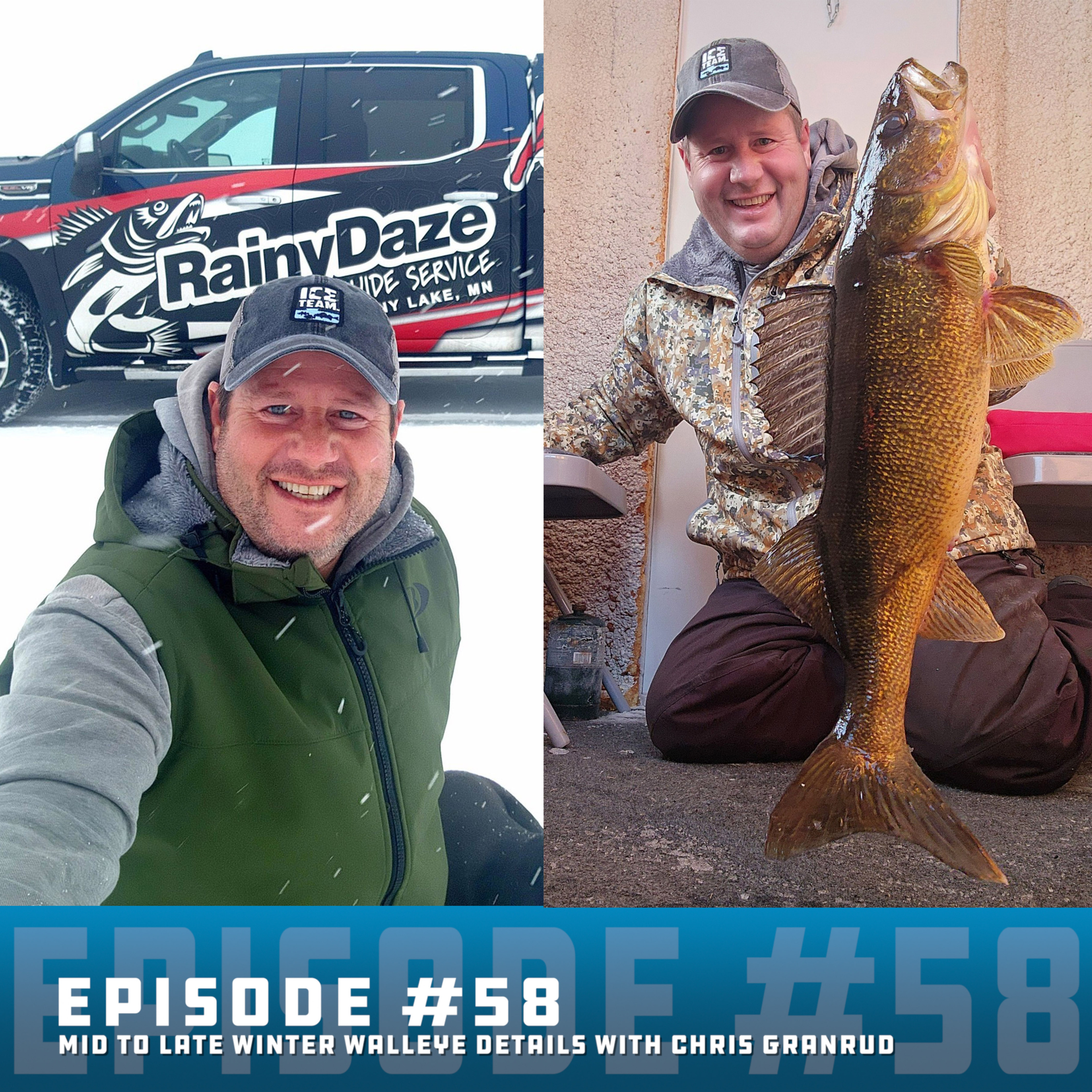 Ice Team Podcast Episode #58 | Mid to Late Winter Walleye Details with Chris Granrud