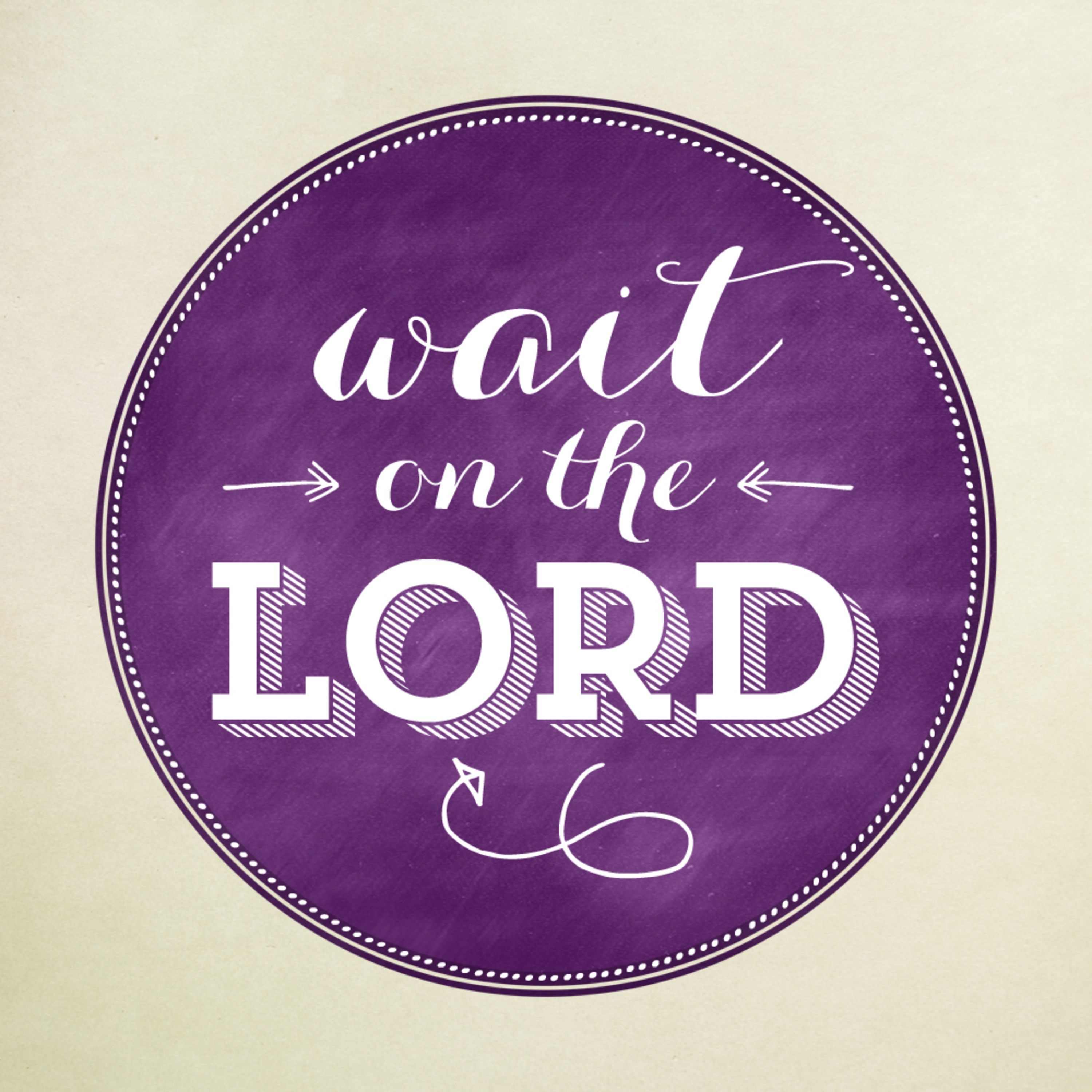 Encouraging Message- Wait On The Lord  episode artwork