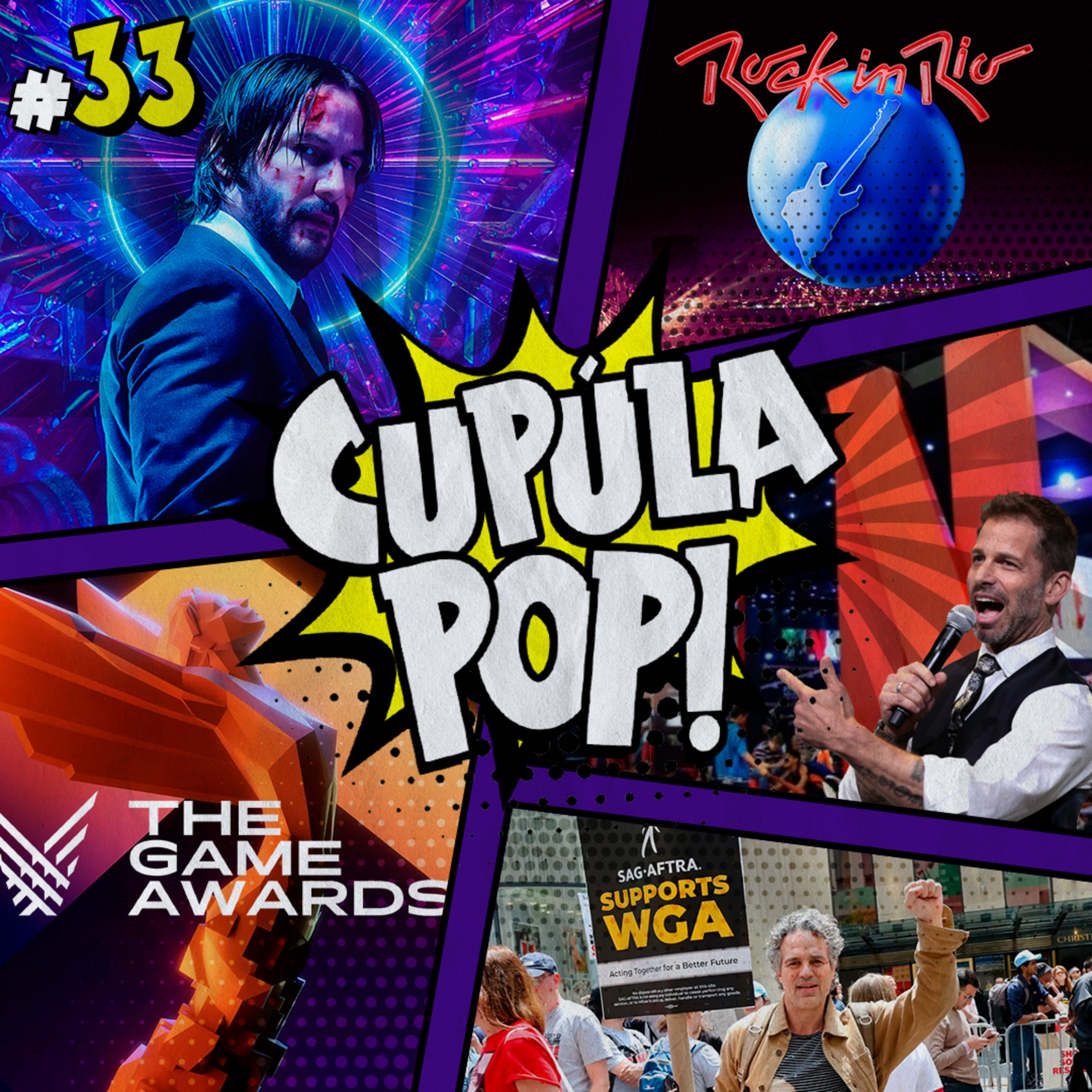 Cúpula Pop E33 - Jhon Wick 5/ Game Awards/ CCXP e mais!!! episode artwork