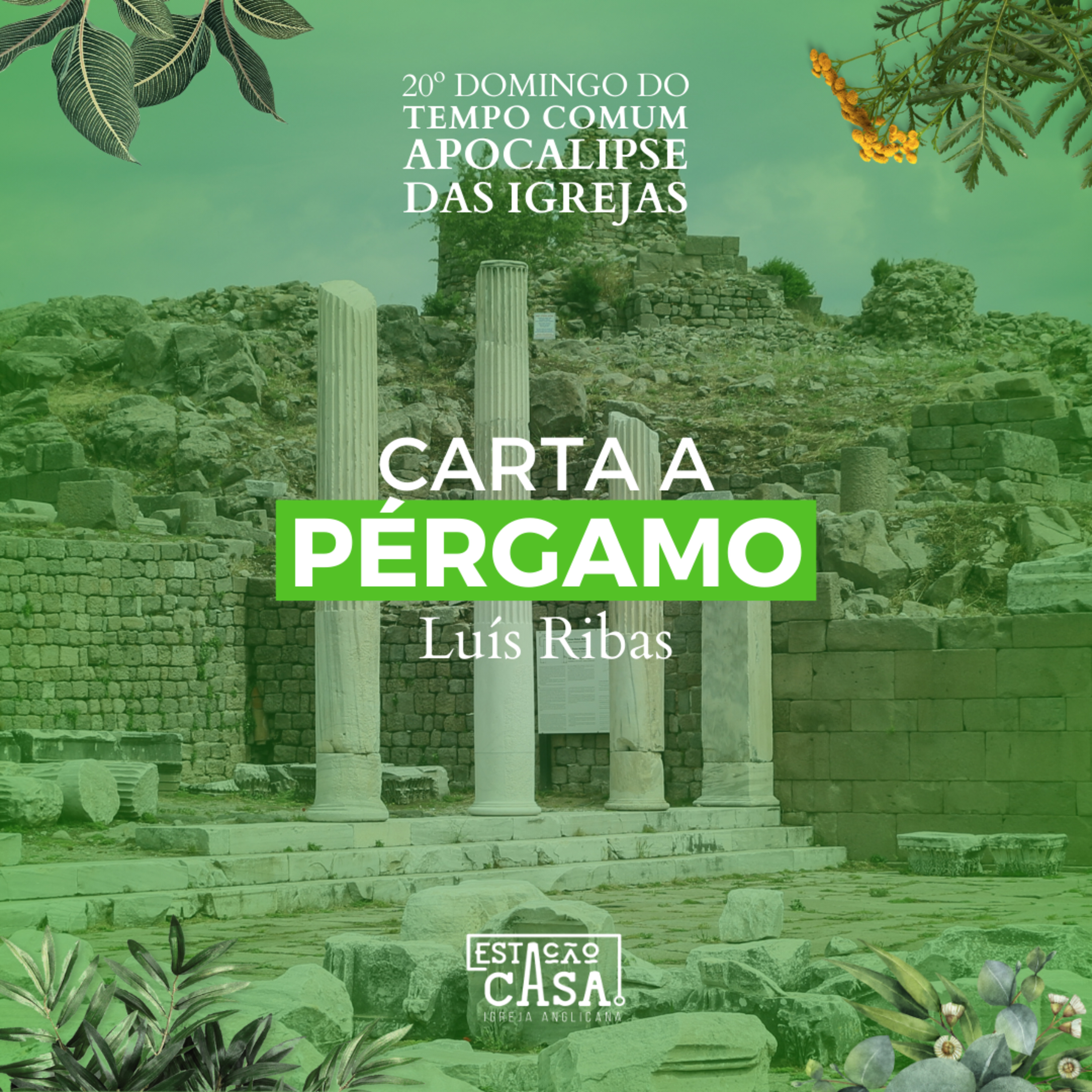 Carta a Pérgamo - Luís Ribas | Apocalipse das igrejas (4/8) episode artwork