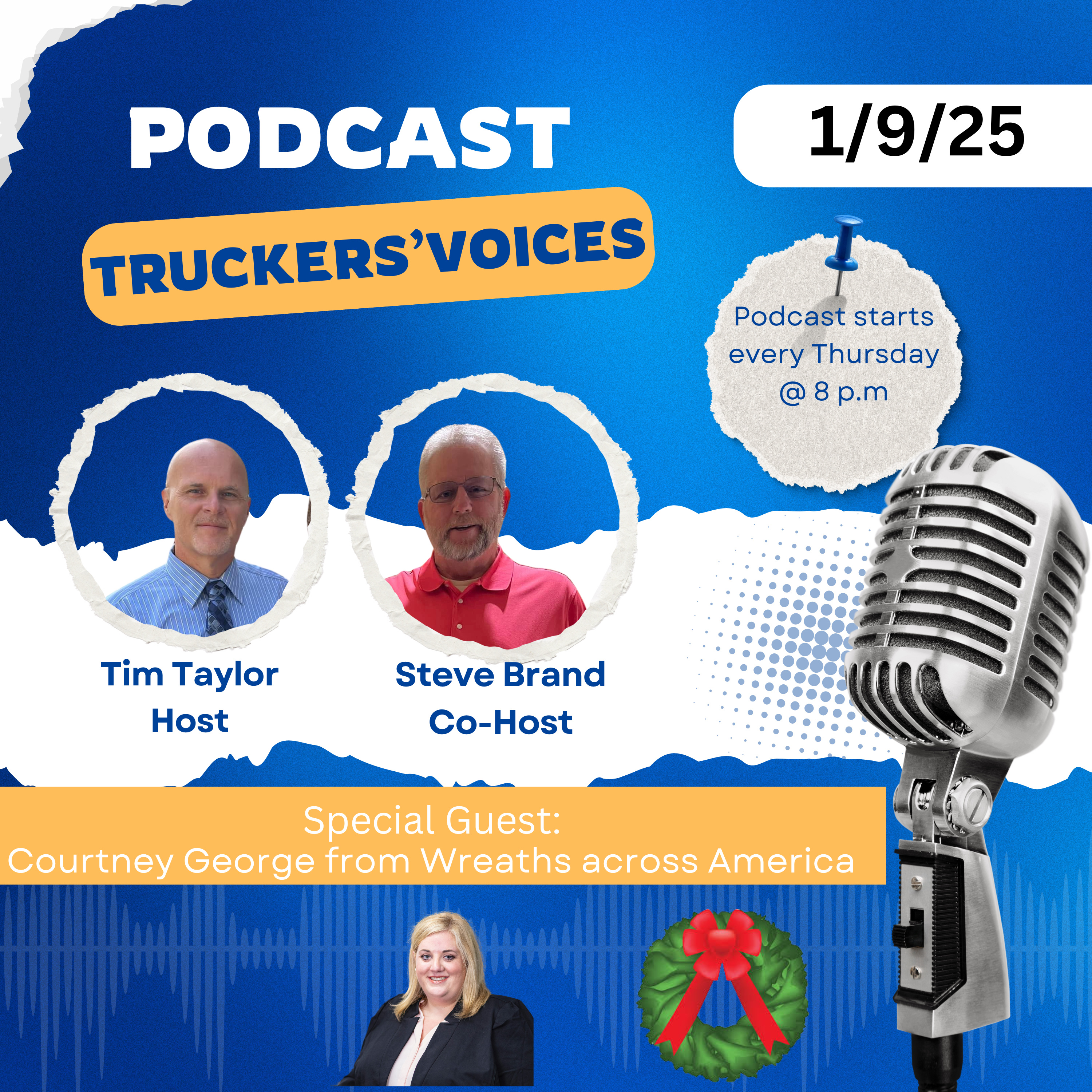 Truckers voices with Courtney George 1/9/25