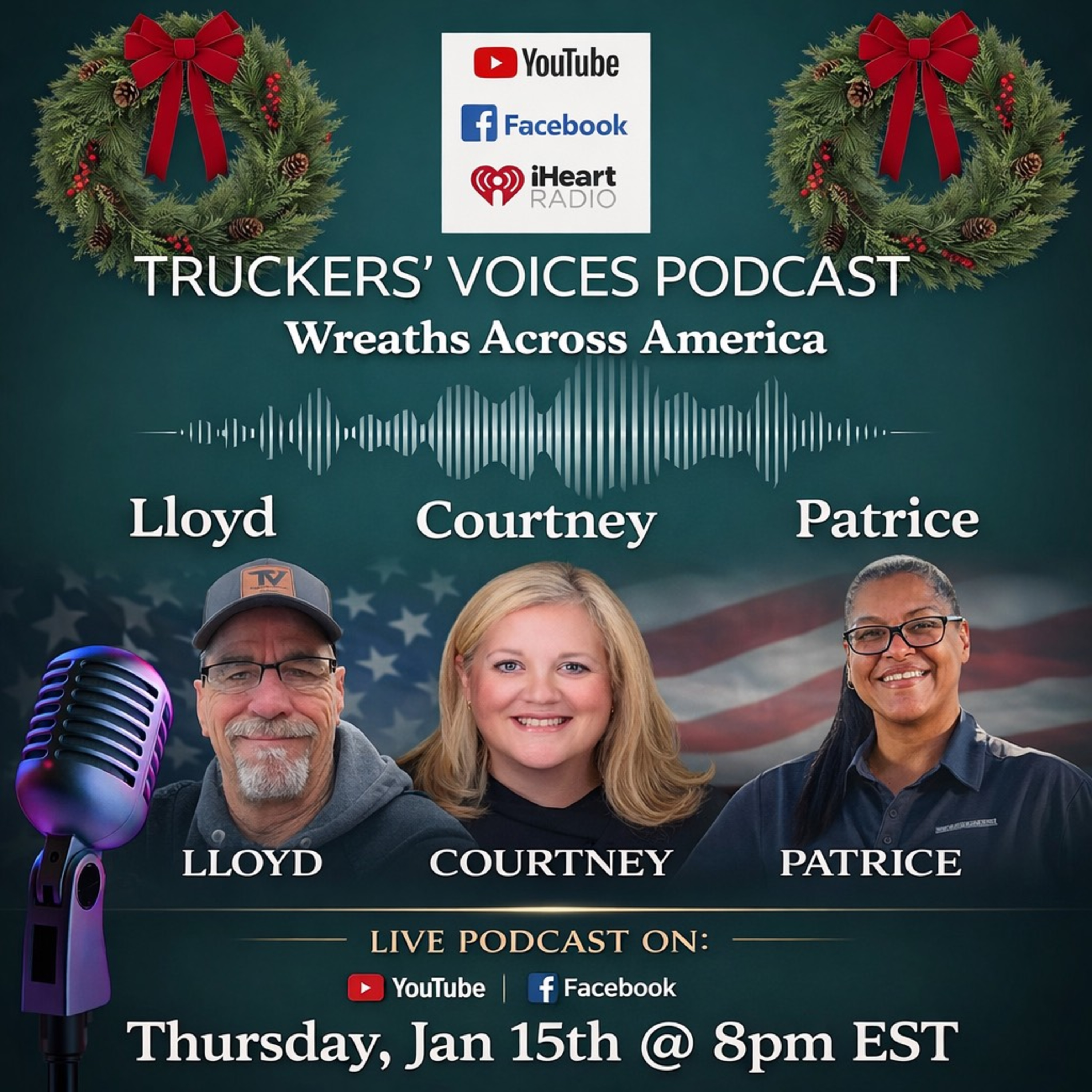 Truckers voices with Wreaths Across America