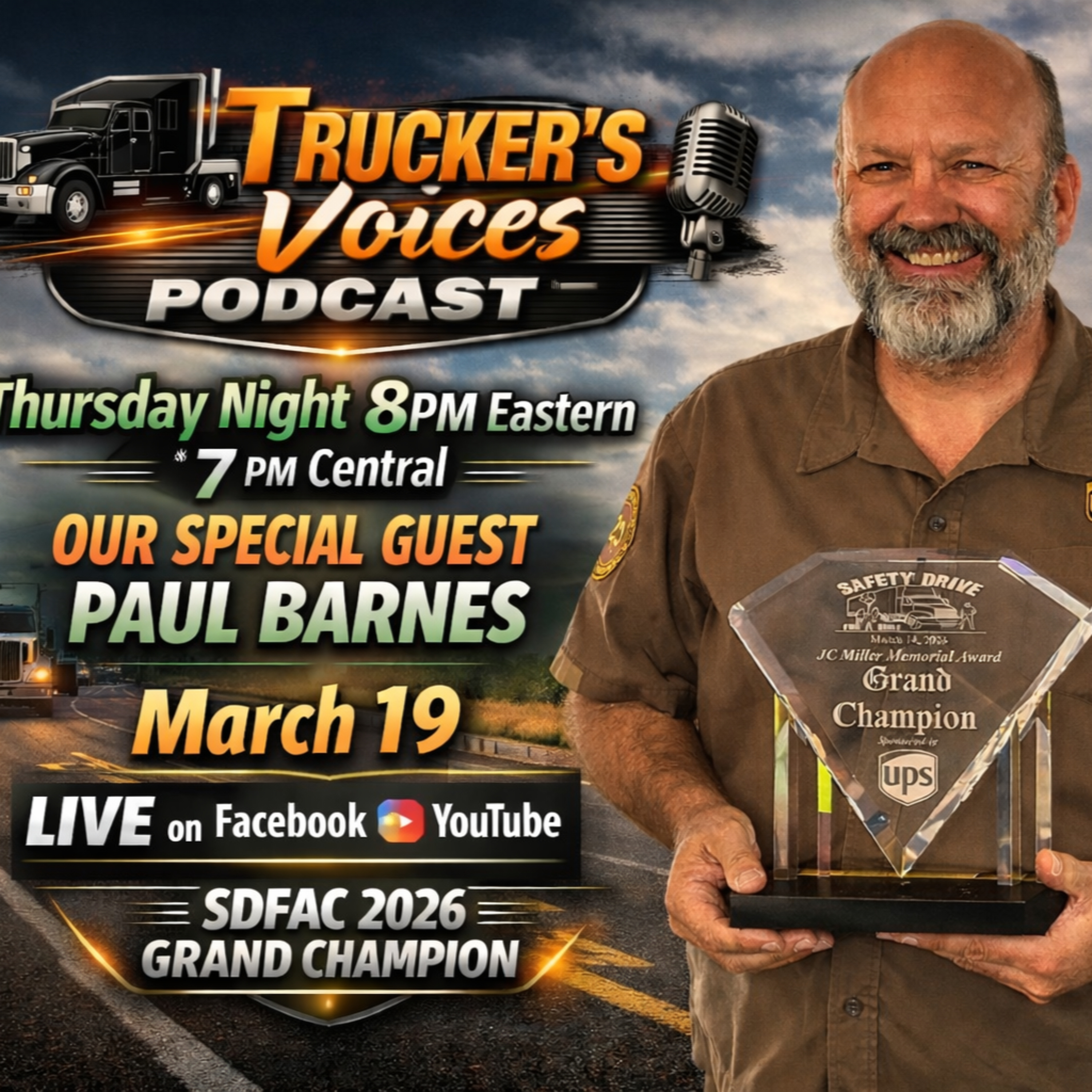 Truckers voices Guest Paul Barnes