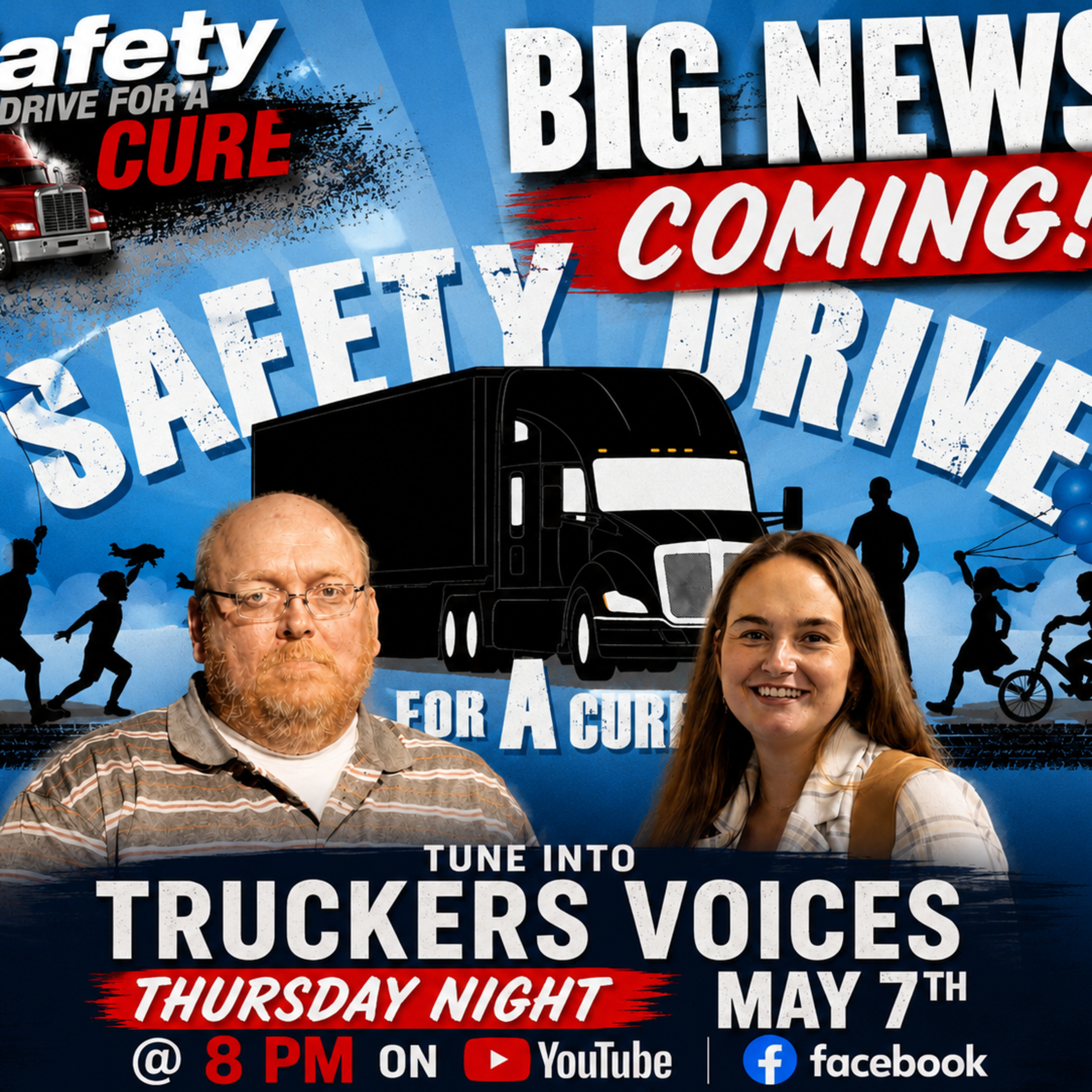 Saftey drive for a cure with Herschel Evans and Alissa Karas