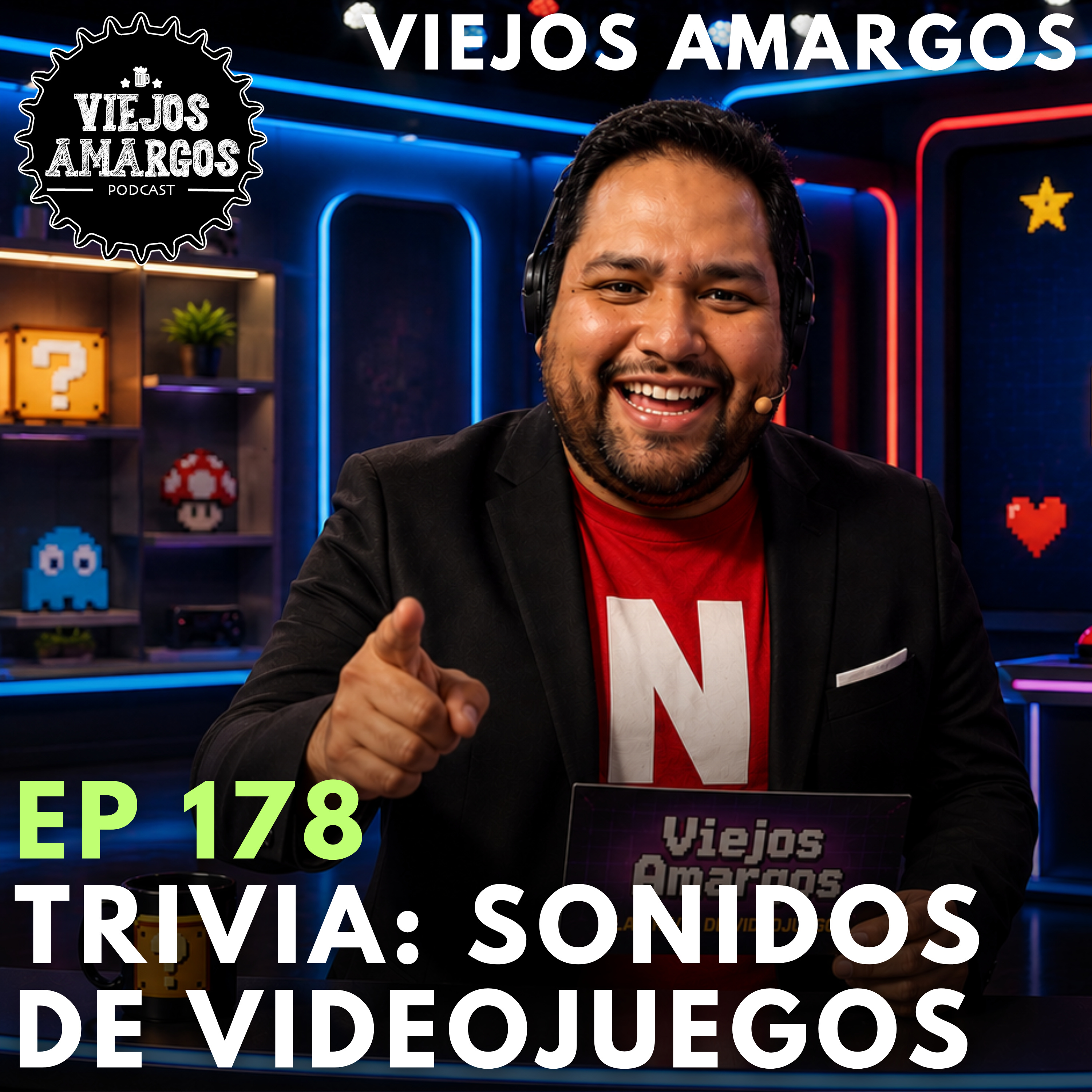 Ep 178. Trivia: Sonidos de Videojuegos episode artwork